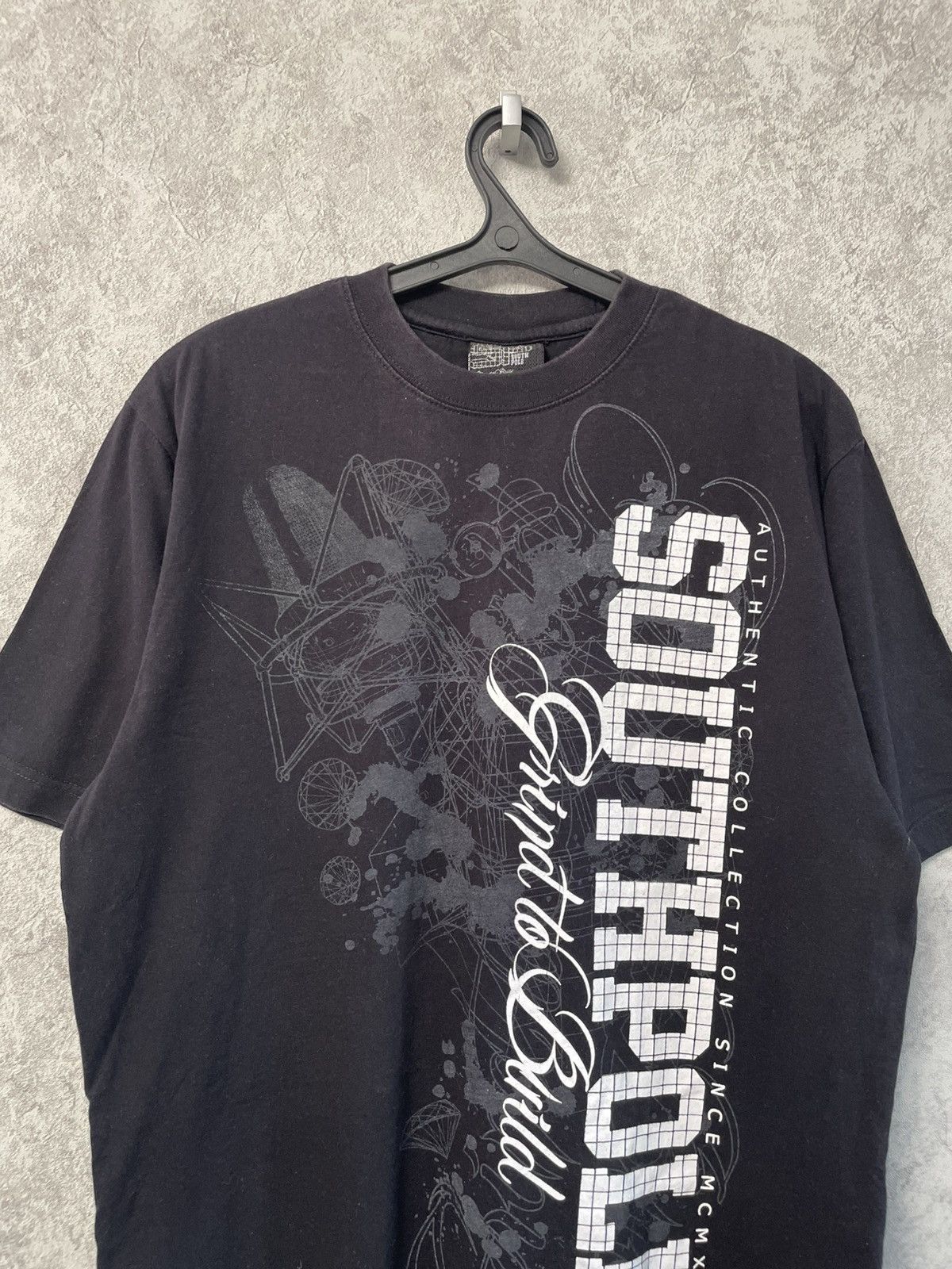 Southpole Vintage Southpole Grind To Build Rap T-Shirt Size US XL / EU 56 / 4 - 2 Thumbnail