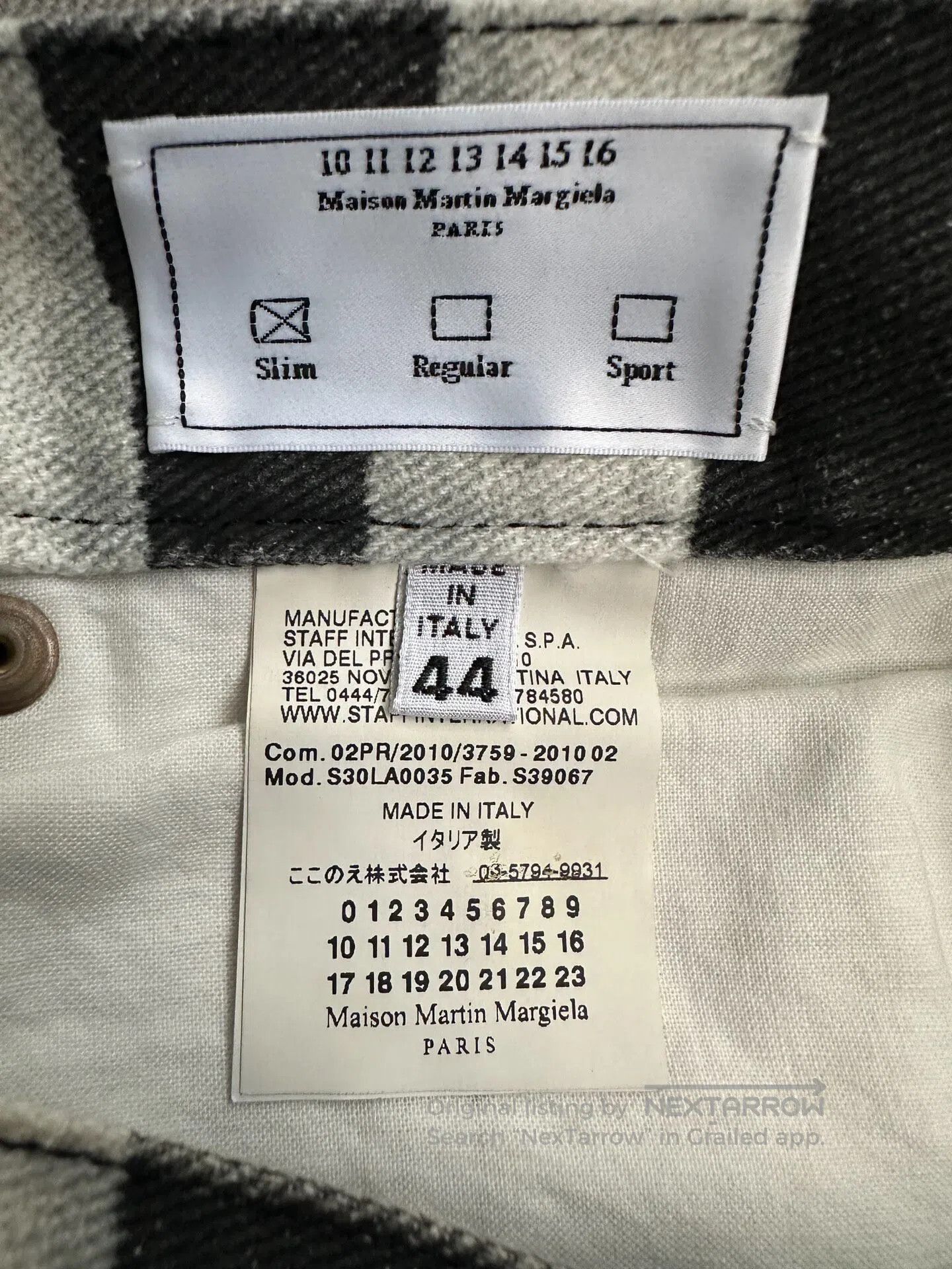 Maison Margiela Maison Margiela 10aw EPT Zebra-pattern jeans| Size US 28 / EU 44 - 8 Thumbnail