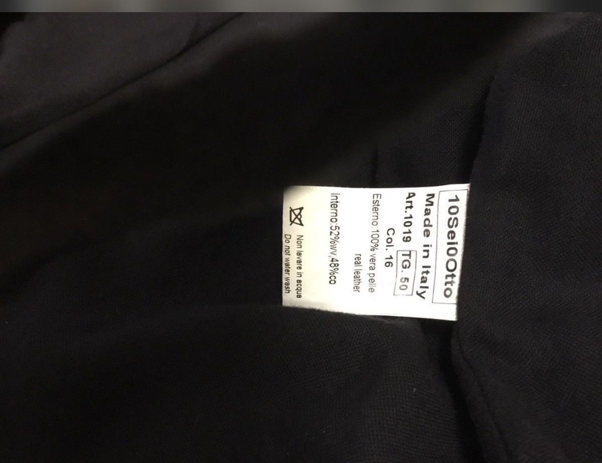 10sei0otto Unique leather jacket Size US M / EU 48-50 / 2 - 6 Thumbnail
