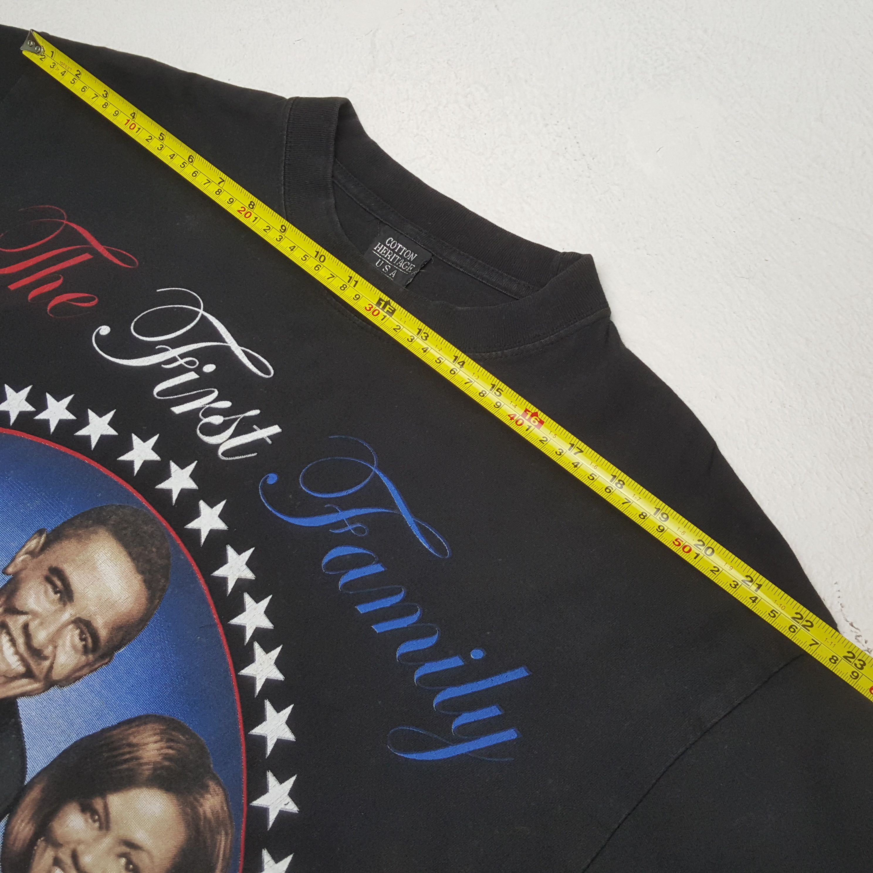 Vintage Familys Barack Obama Long Sleeve Tshirt RR5 Size US XL / EU 56 / 4 - 7 Thumbnail
