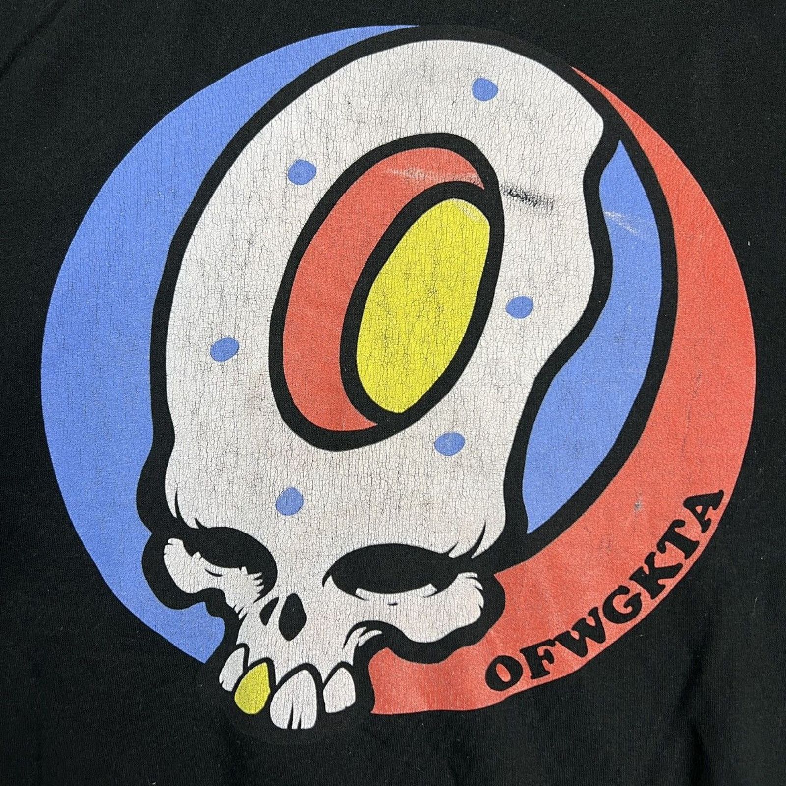 Grateful Dead × Odd Future × Tyler The Creator Odd Future Grateful Dead Sweatshirt Donut Skull Rap Pullover Size US XL / EU 56 / 4 - 2 Thumbnail