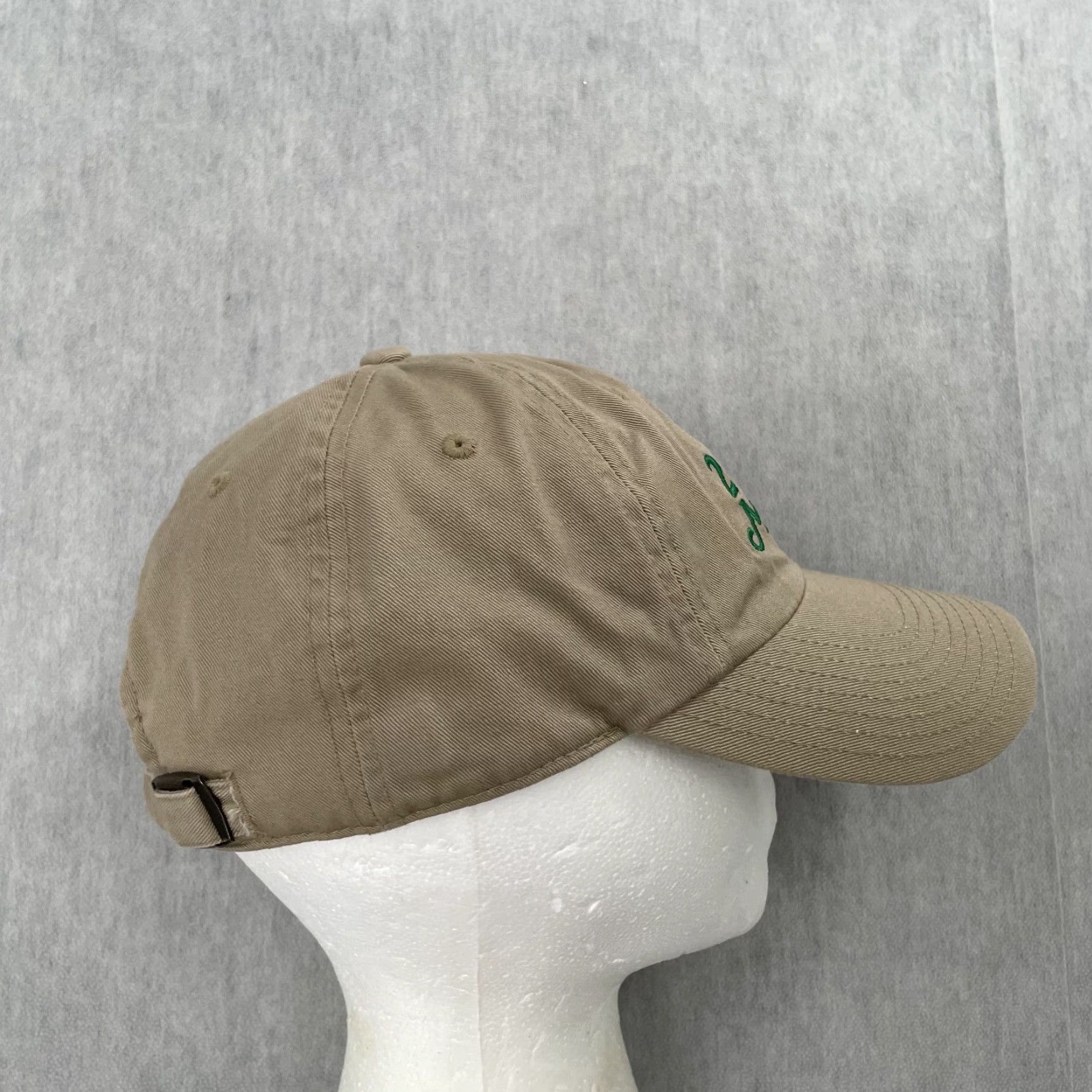 American Needle VINTAGE Masters Hat Cap Golf 2007 Augusta National Adjustable American Needle Mens Khaki Sports Baseball Cap Size ONE SIZE - 4 Thumbnail