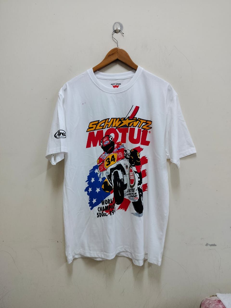 Sports Specialties Kevin Schwantz Suzuki Lucky Strike t-shirt Size US XL / EU 56 / 4 - 1 Thumbnail