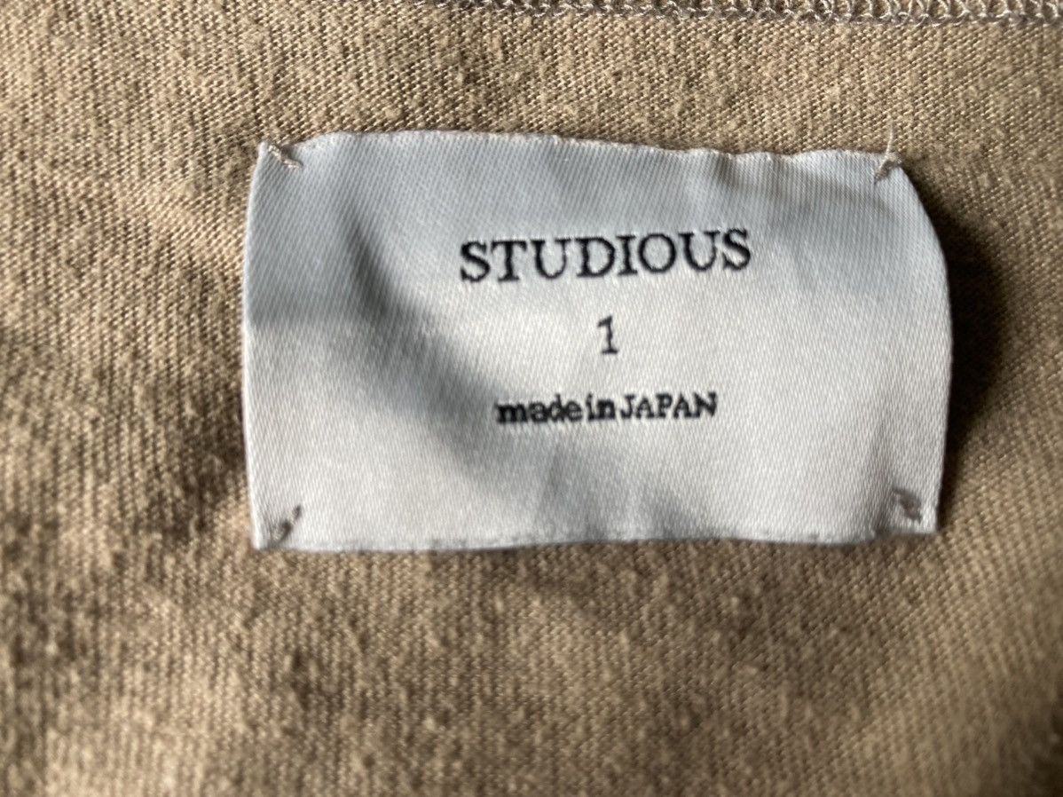 Designer × Japanese Brand × STUDIOUS Studious Genuine leather Pocket Tee Size US L / EU 52-54 / 3 - 4 Thumbnail