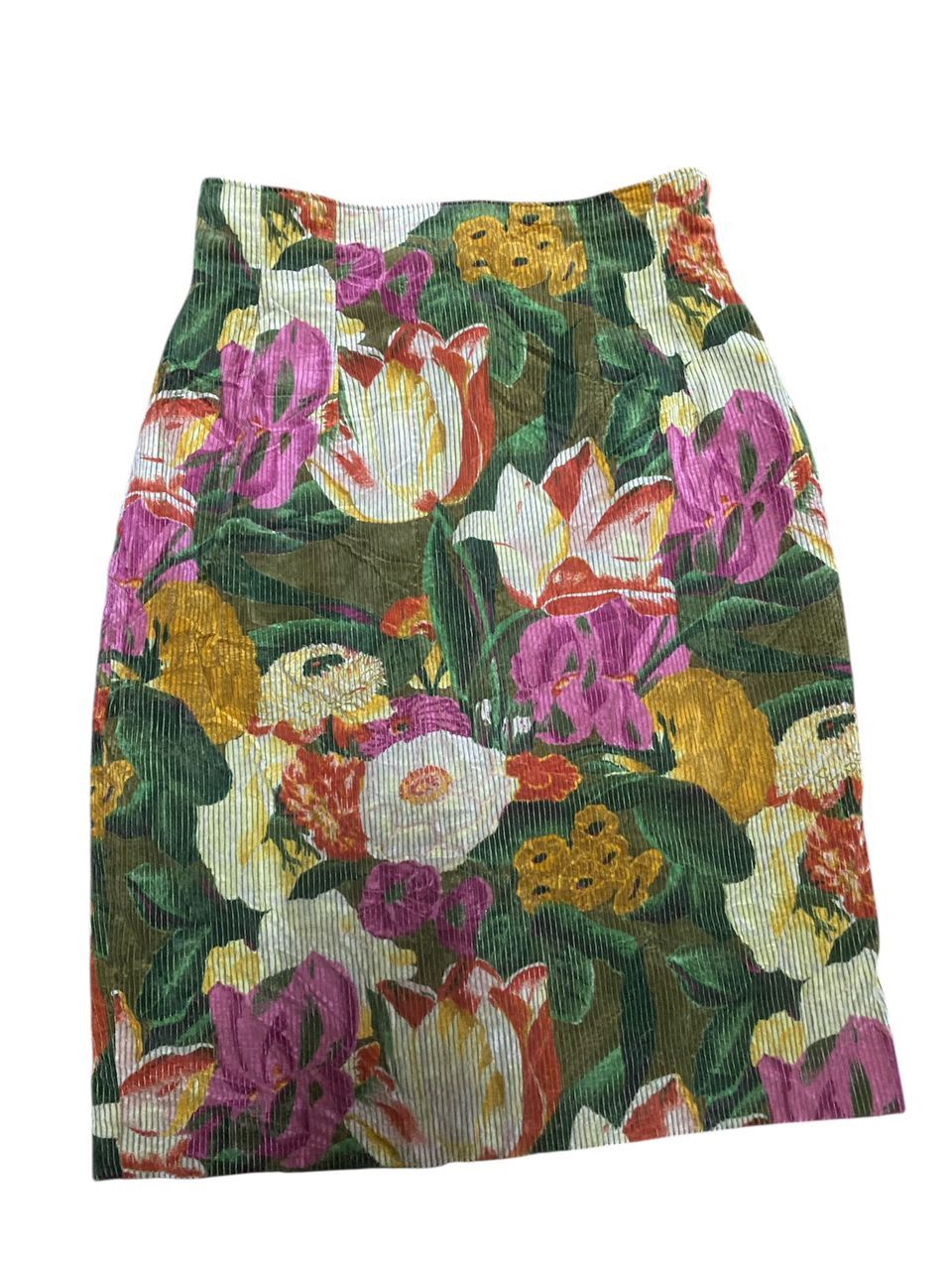 Kenzo Kenzo fullprint flora skirt Size 26" / US 2 / IT 38 - 1 Thumbnail