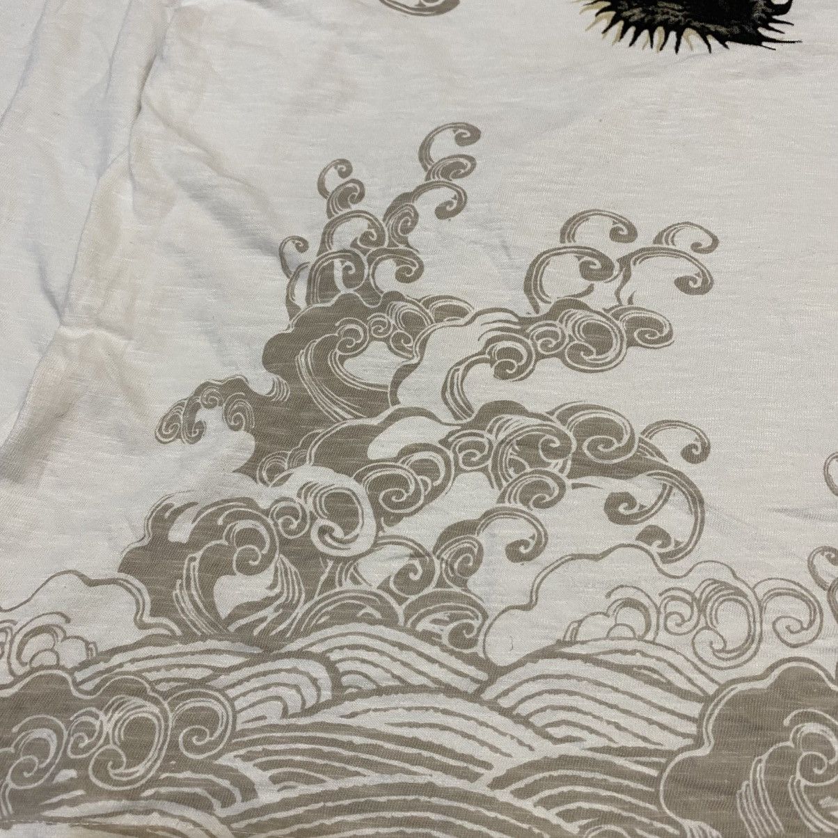 Japanese Brand 2000s KU Tee Style Sukajan Long Sleeve Tshirt Size US L / EU 52-54 / 3 - 3 Thumbnail