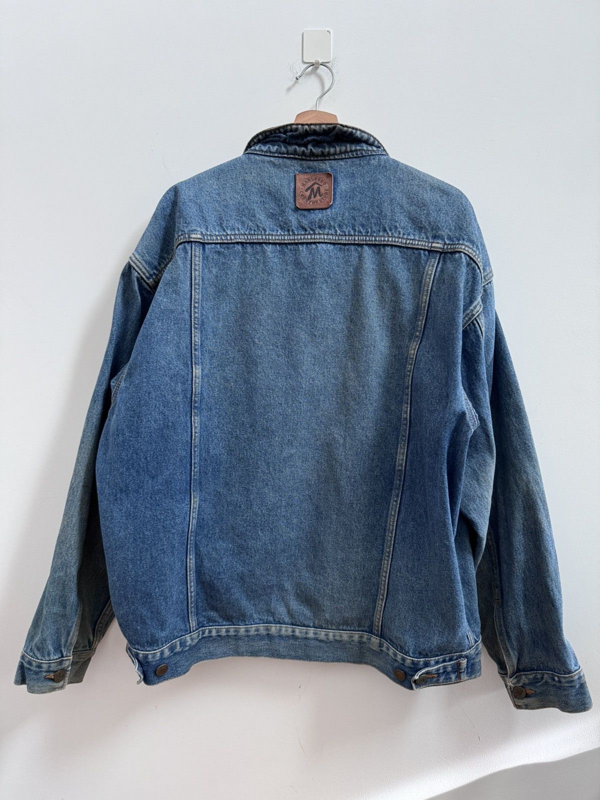 Marlboro × Vintage Vintage Marlboro Denim Jacket Size US XL / EU 56 / 4 - 3 Thumbnail