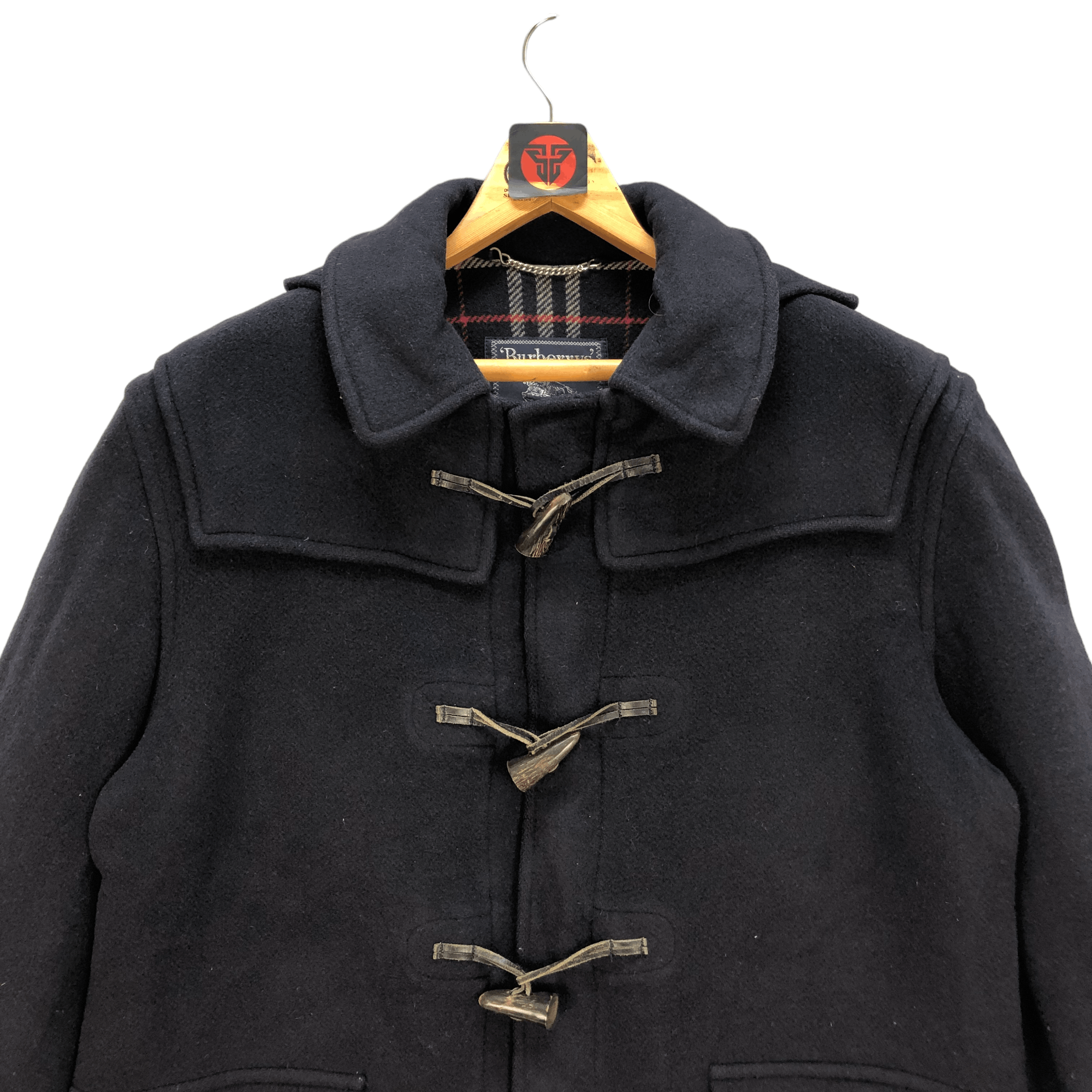 BURBERRYS' MADE IN ENGLAND DUFFLE COAT #6851-91