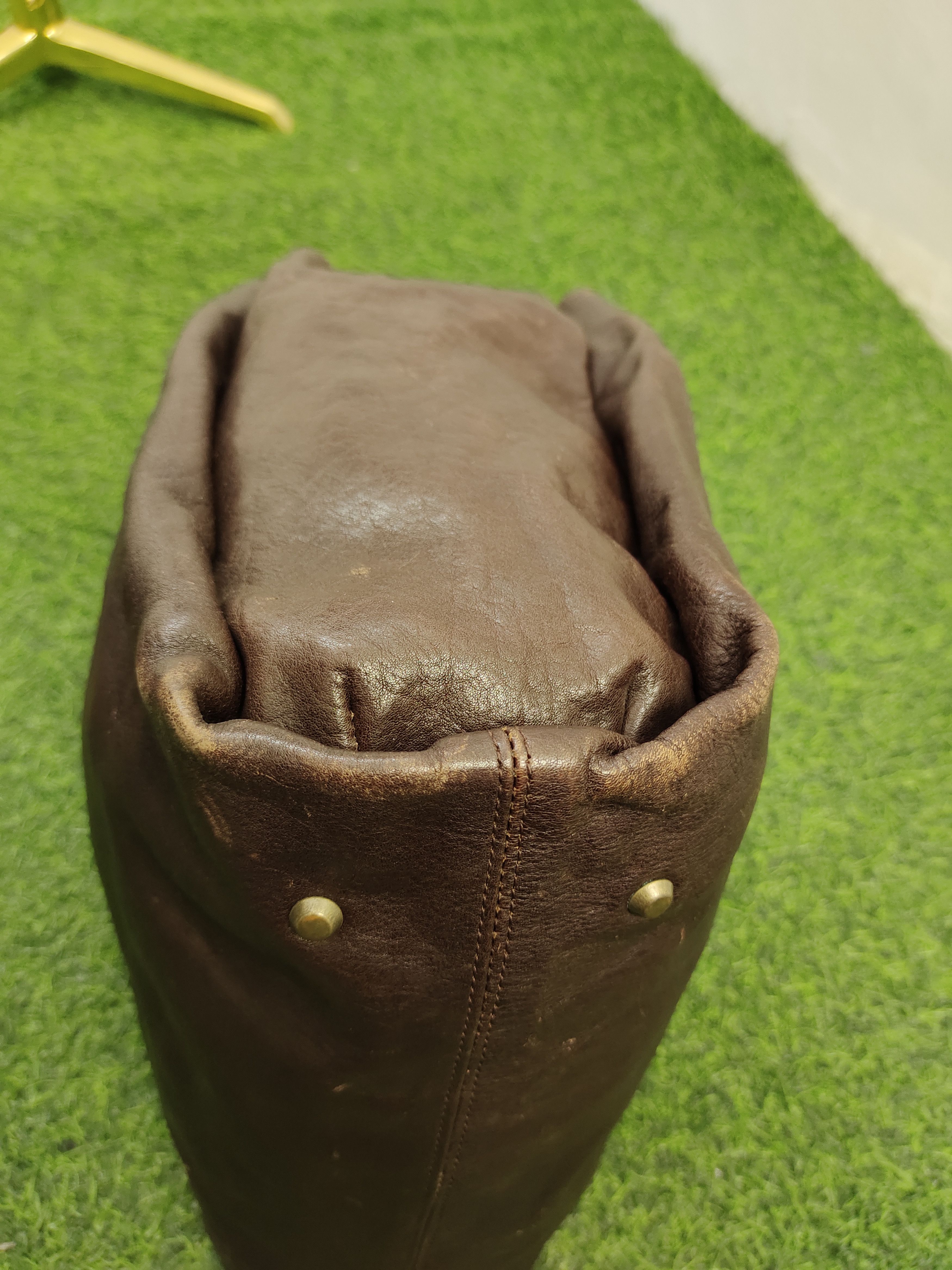 Japanese Brand Vintage Efffys Closet Handmade In Japan Leather Shoulder Bag Size ONE SIZE - 8 Thumbnail