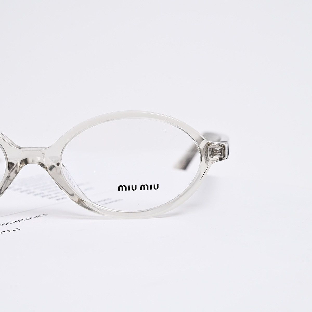 Miu Miu MIU MIU 0MU 01XV GLASSES Size ONE SIZE - 6 Thumbnail