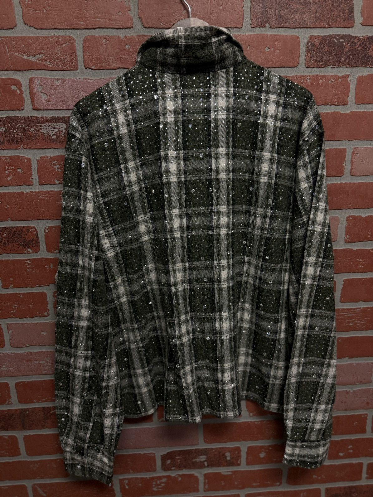Vale Valley Crystal Flannel Long Sleeve Stones Size XL (NEW) 💎 Size US XL / EU 56 / 4 - 3 Thumbnail