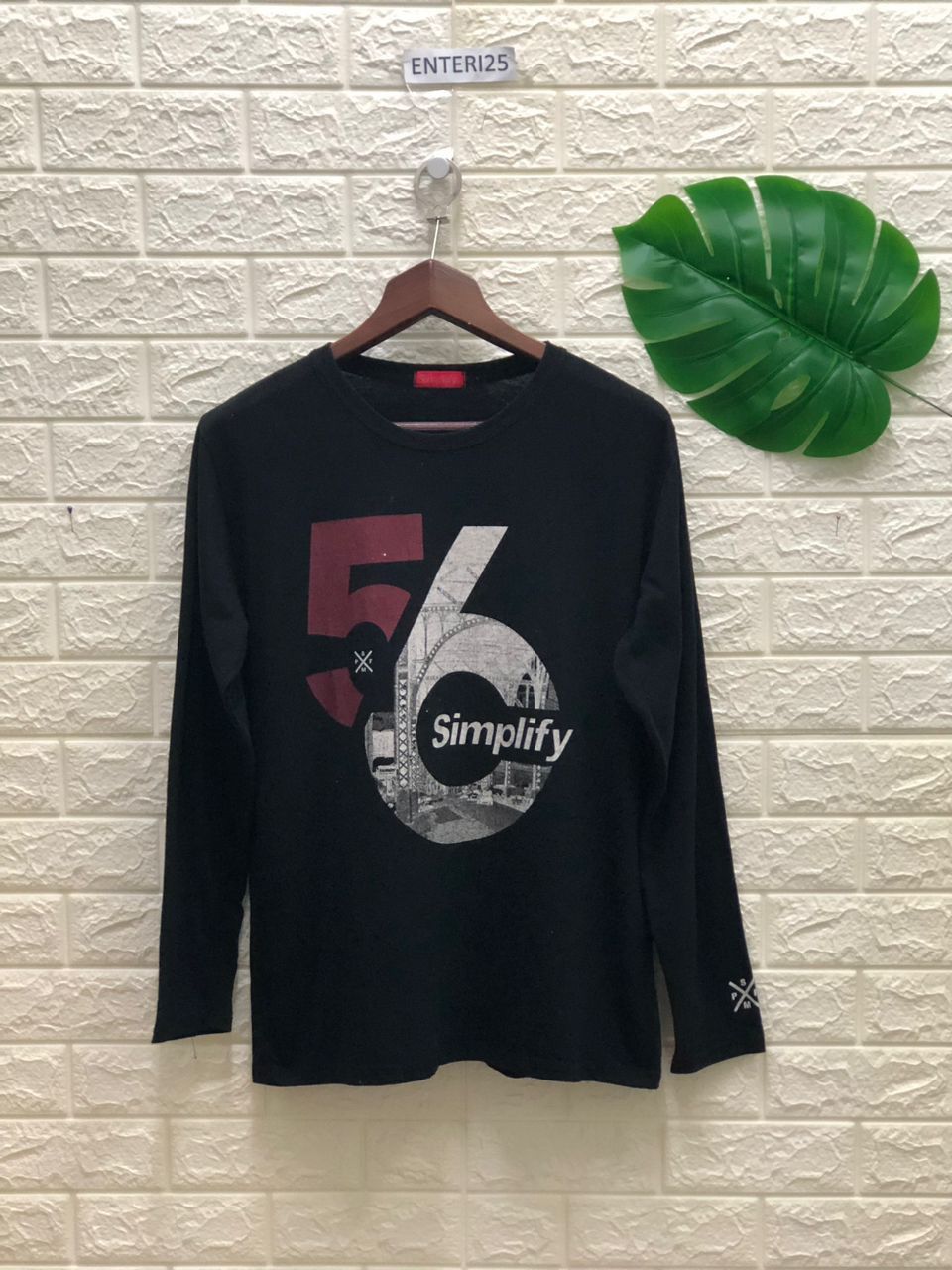 Japanese Brand Vtg Simplify 56 Longsleeve Tee xl Size US XL / EU 56 / 4 - 1 Thumbnail