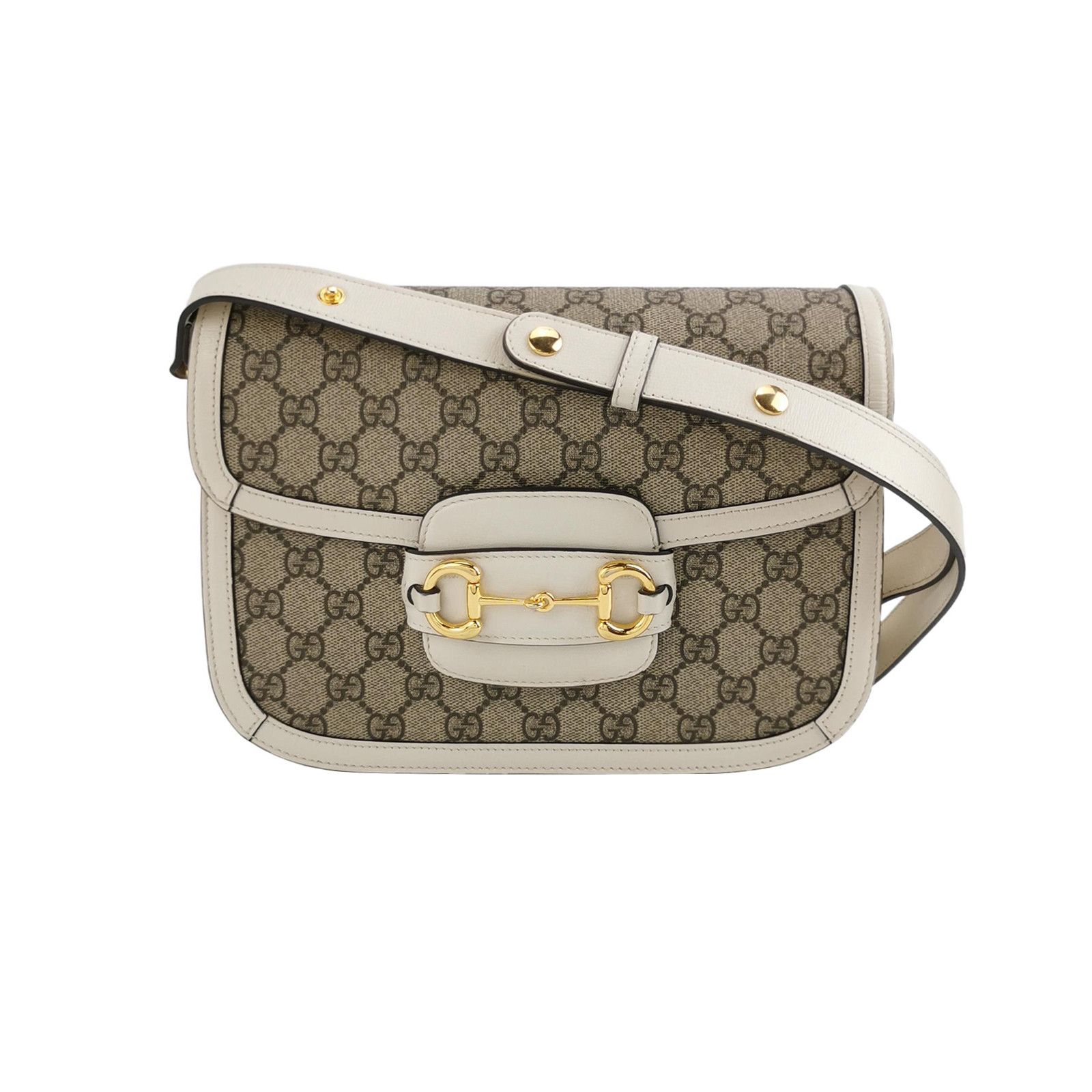 Gucci Gucci 1955 GG Supreme Canvas Shoulder Bag Size Small Size ONE SIZE - 1 Thumbnail