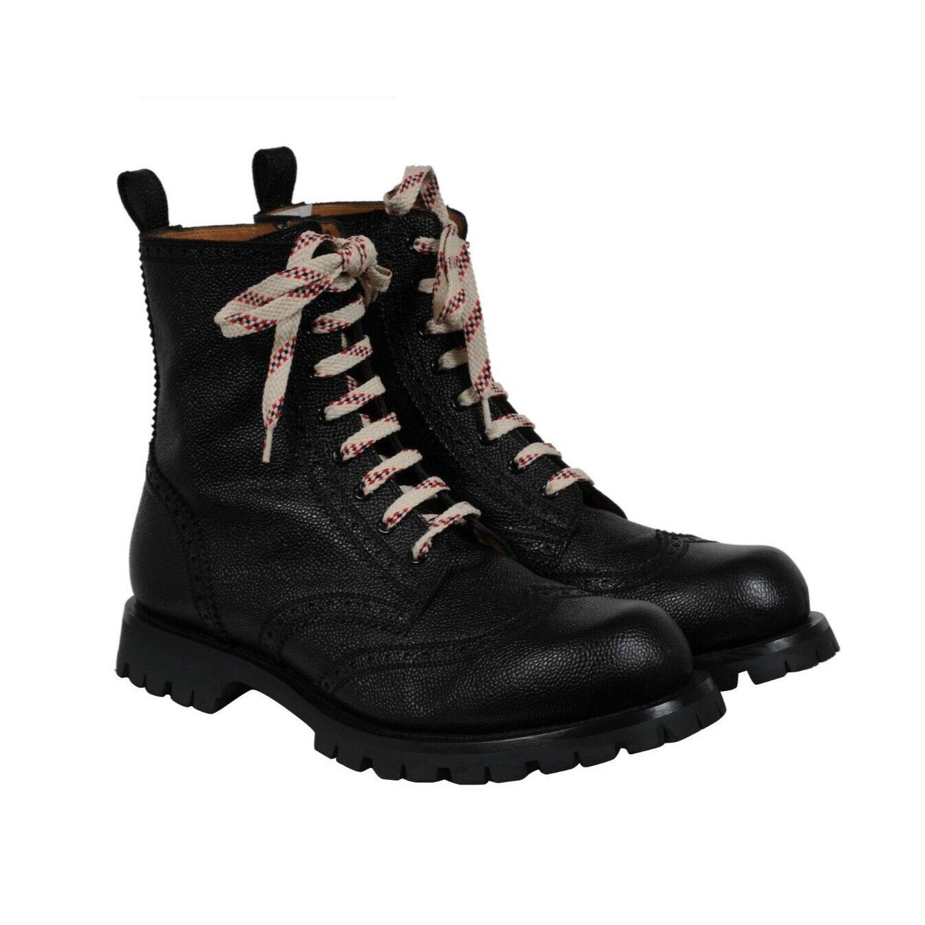 Gucci New Arley Wingtip Boots Black Full Grain Leather | Grailed display picture 1
