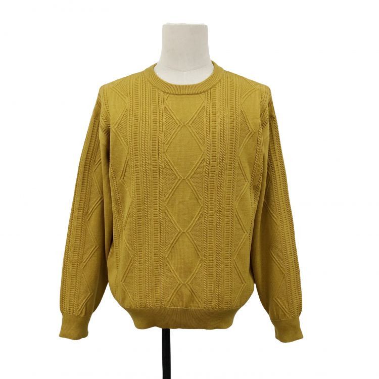 Dior Dior Diamond Cable Knit Sweater Size L Size US L / EU 52-54 / 3 - 1 Thumbnail