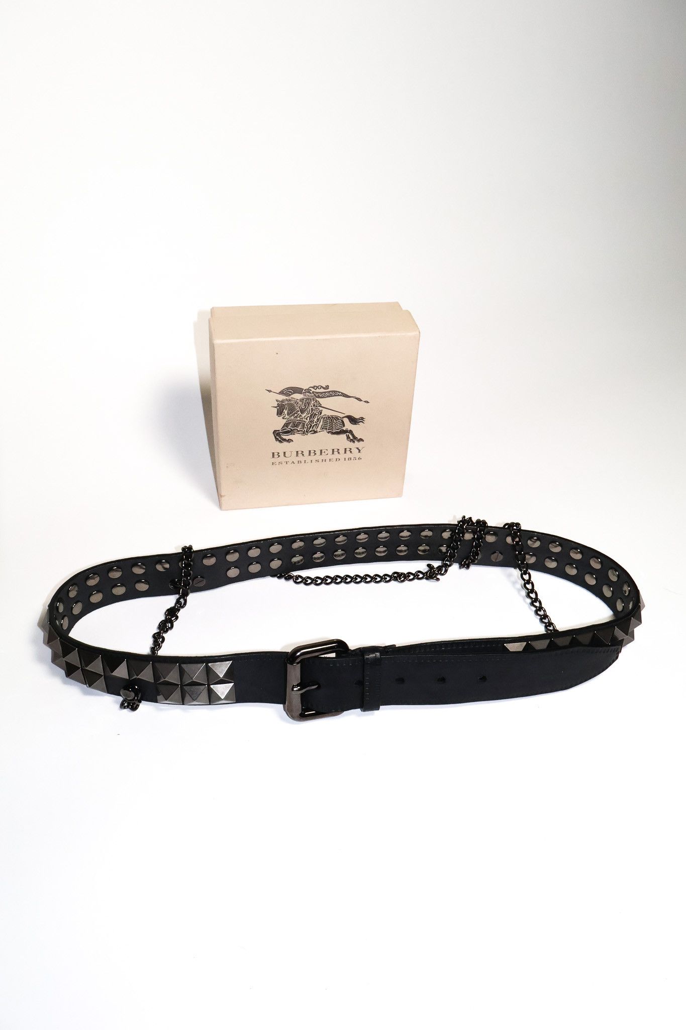 Burberry Prorsum Burberry Prorsum SS11 Studded Chain Belt Size ONE SIZE - 1 Thumbnail