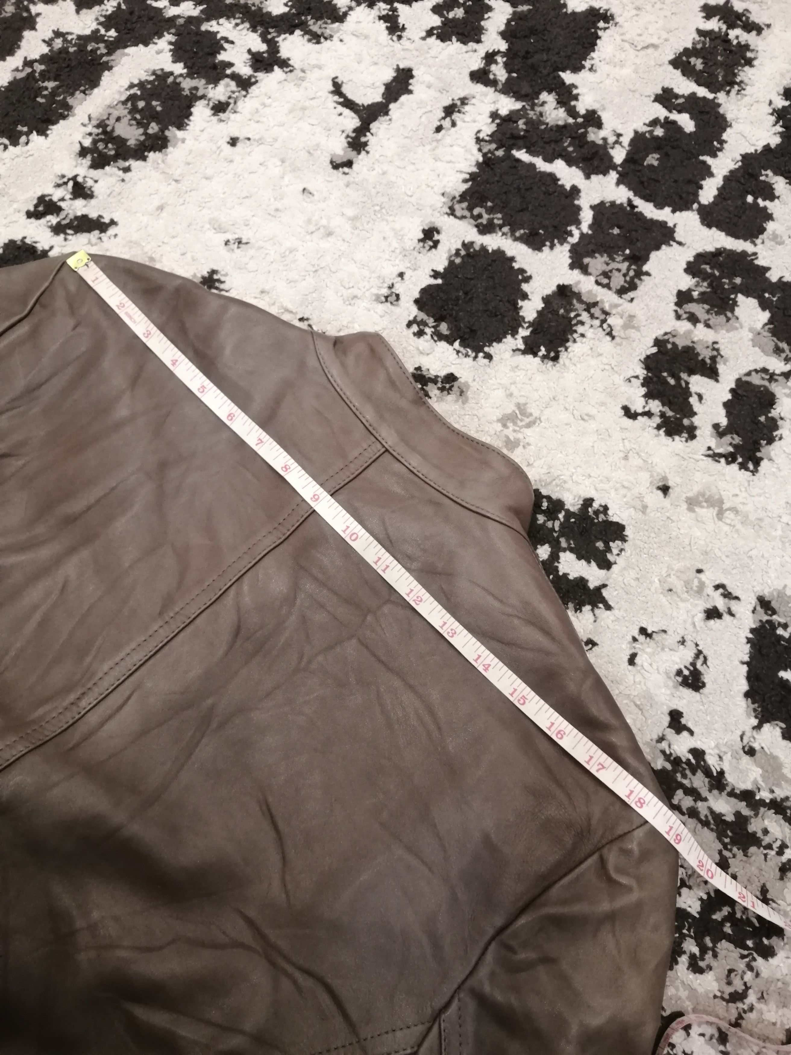 Genuine Leather Emmeti di Franco Lamb Skin Jacket Size US L / EU 52-54 / 3 - 15 Thumbnail