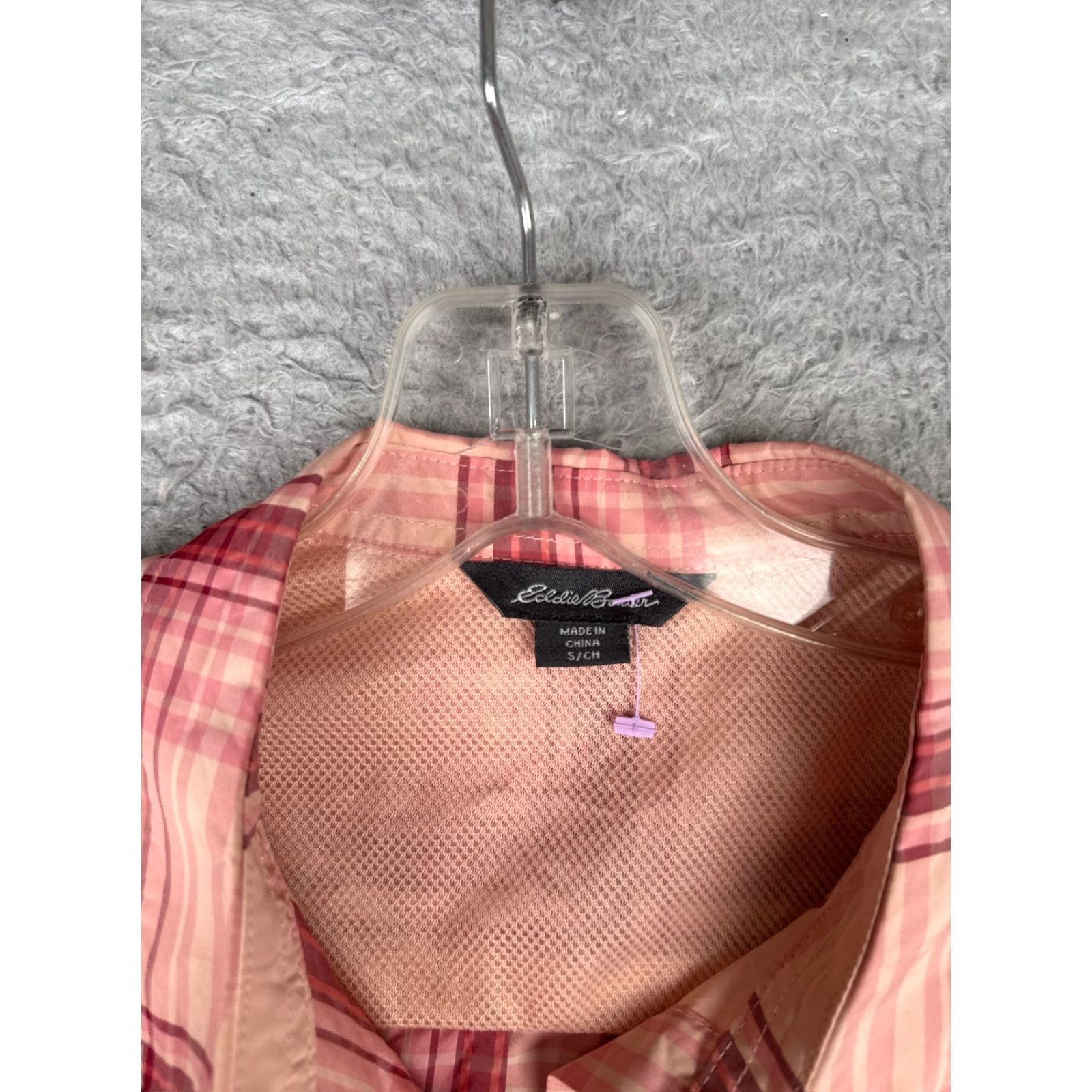 Eddie Bauer Eddie Bauer Shirt Women Small Pink Plaid Button Up Vented Fish Angler Women Size S / US 4 / IT 40 - 7 Thumbnail