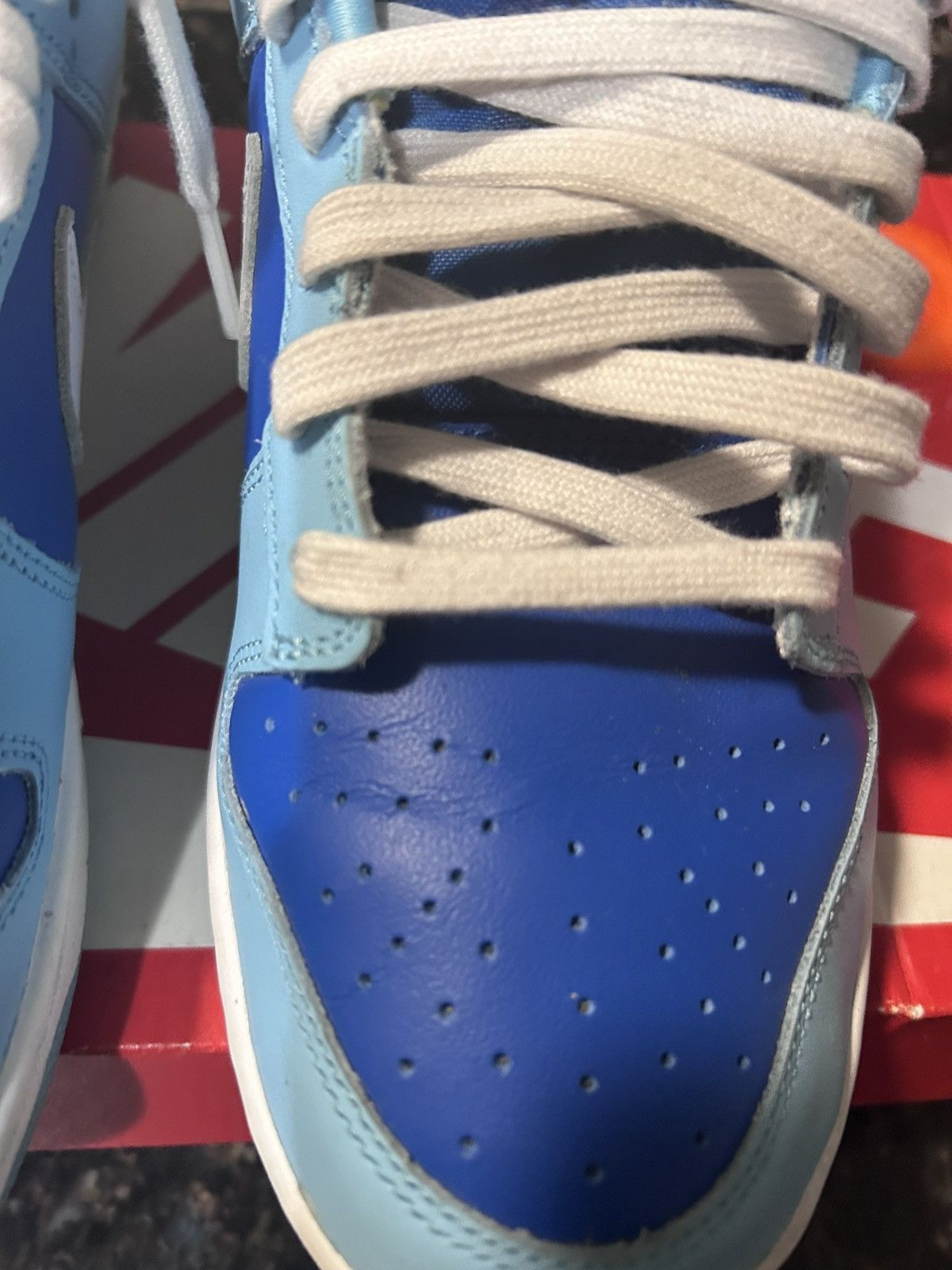 Nike Nike Dunk Low Retro QS 'Argon' 2022 Size US 8.5 / EU 41-42 - 7 Thumbnail