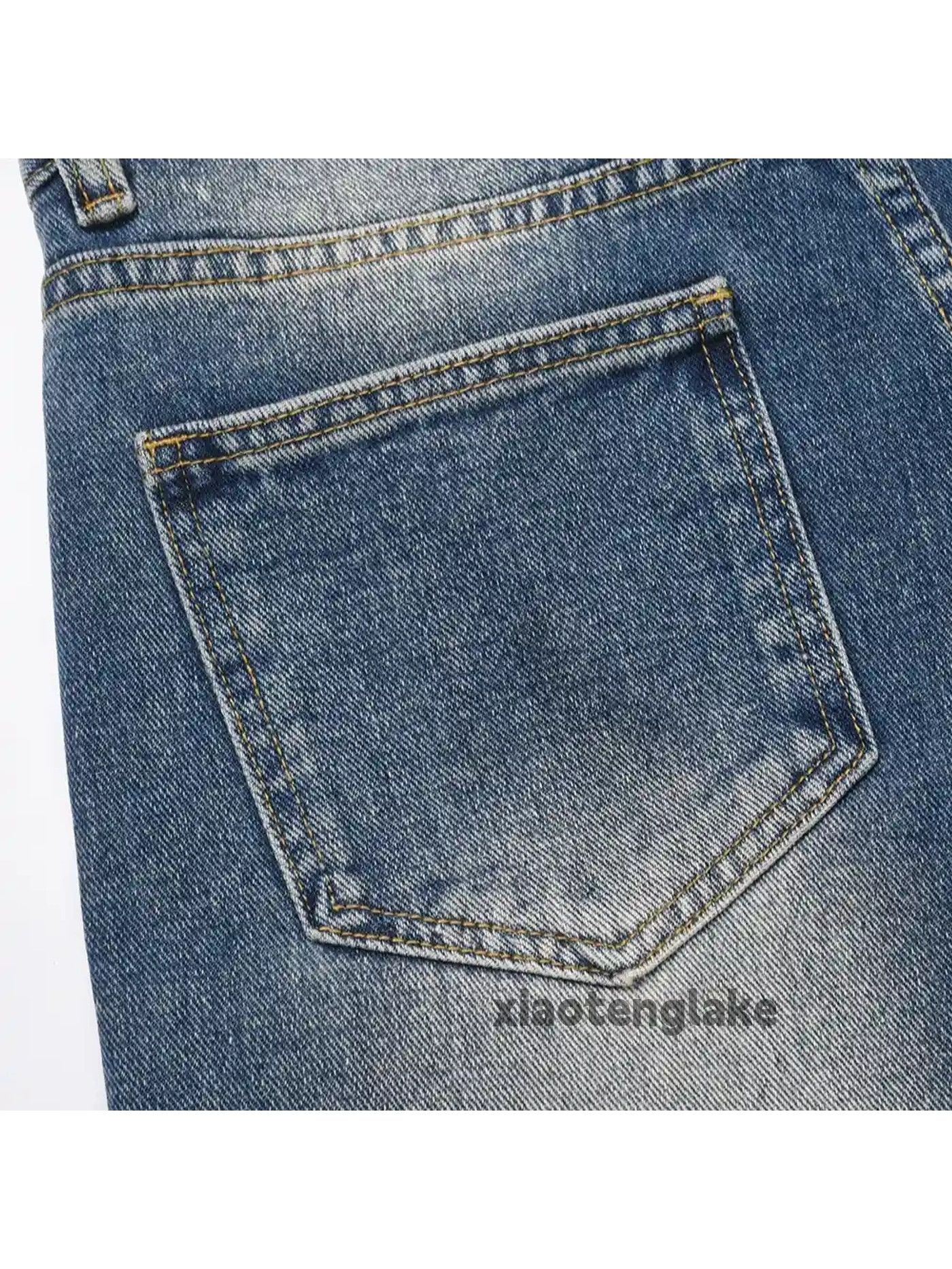 Jean × Vintage y2k washed faded cleanfit yuppie loose baggy jeans Size US 30 / EU 46 - 5 Thumbnail
