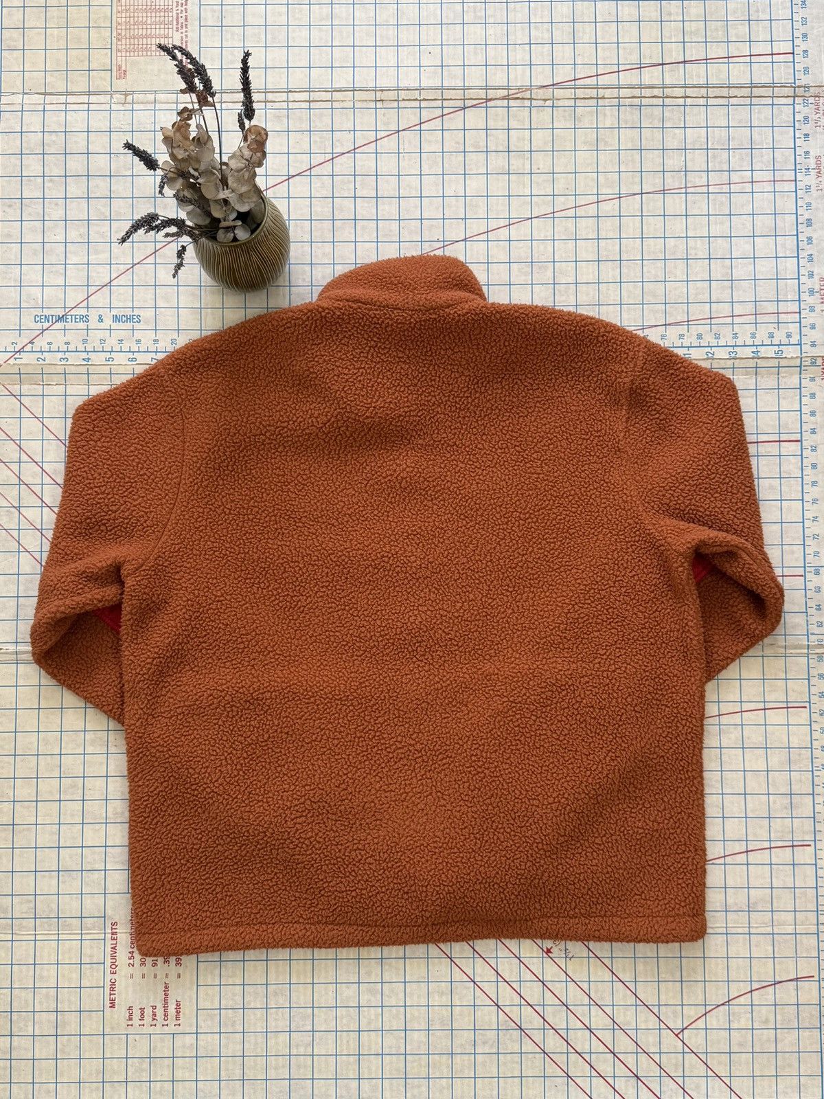 Nike Nike Deep Pile Full Zip Fleece Mens Size Large Orange Size US L / EU 52-54 / 3 - 9 Thumbnail