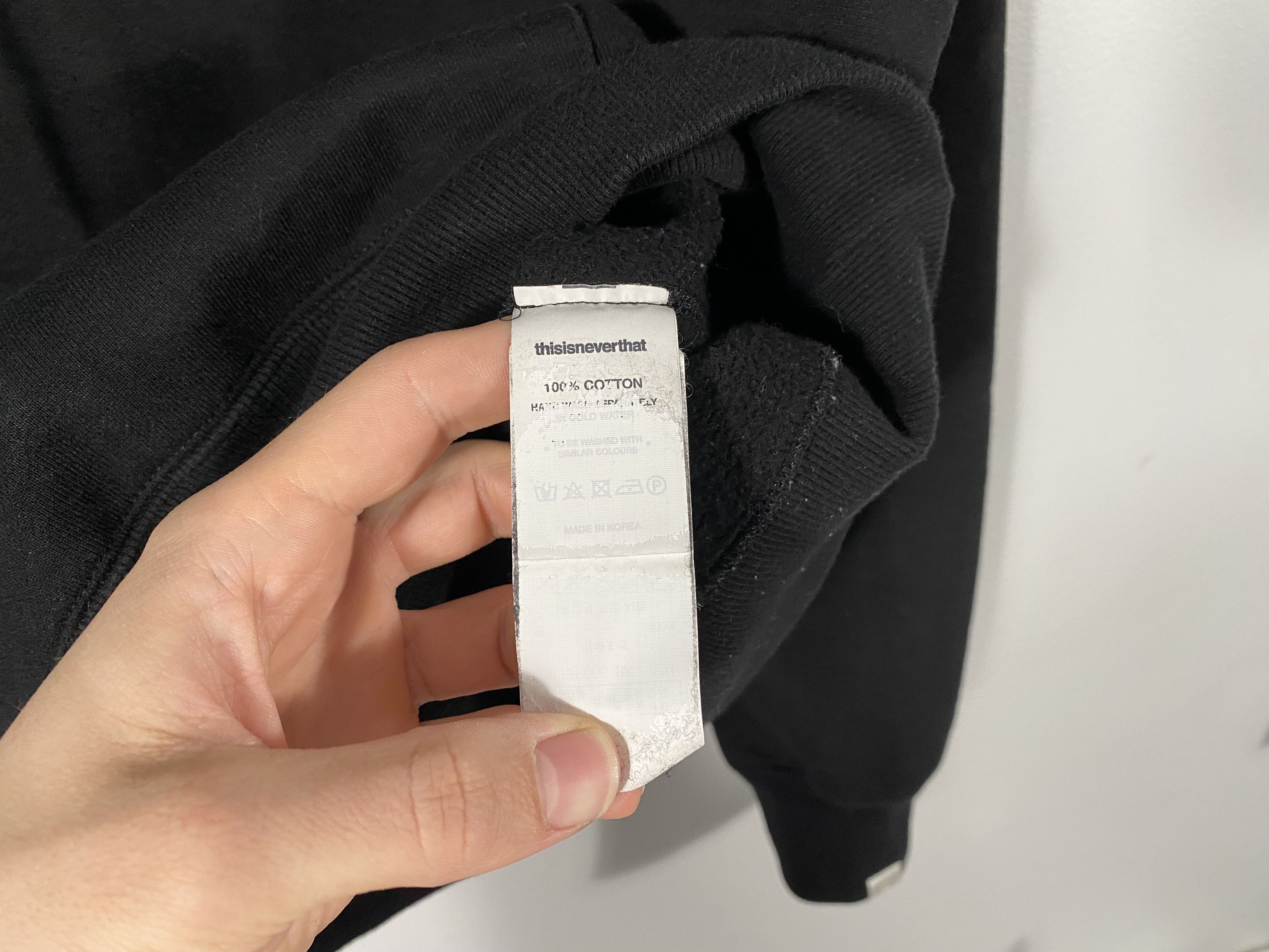 thisisneverthat Thisisneverthat Dub Side Hoodie Black Size US M / EU 48-50 / 2 - 6 Thumbnail