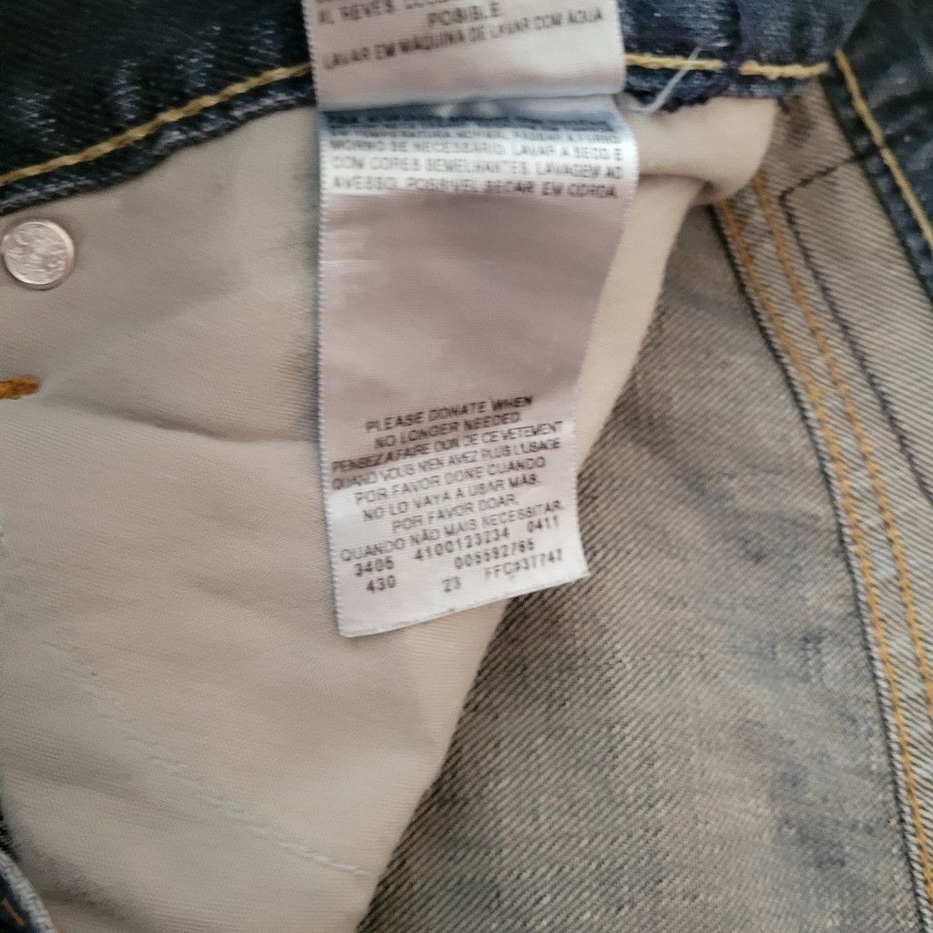Levi's Levi's Relaxed Straight 100% Cotton Jeans Size 38/34 Men's Size US 38 / EU 54 - 11 Thumbnail
