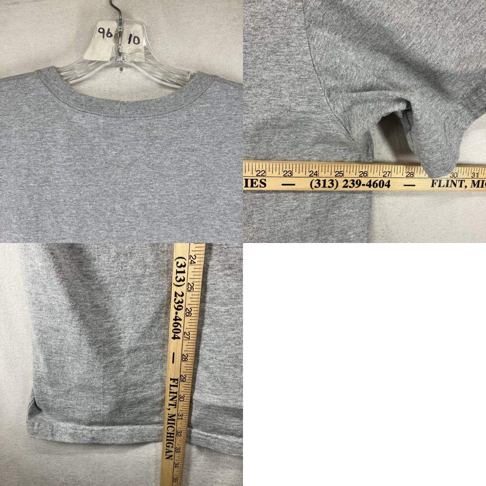 Carhartt VINTAGE Carhartt Mens Gray 2XL Carhartt Spell Out Short Sleeve T-Shirt Original Fit Size US XXL / EU 58 / 5 - 9 Thumbnail