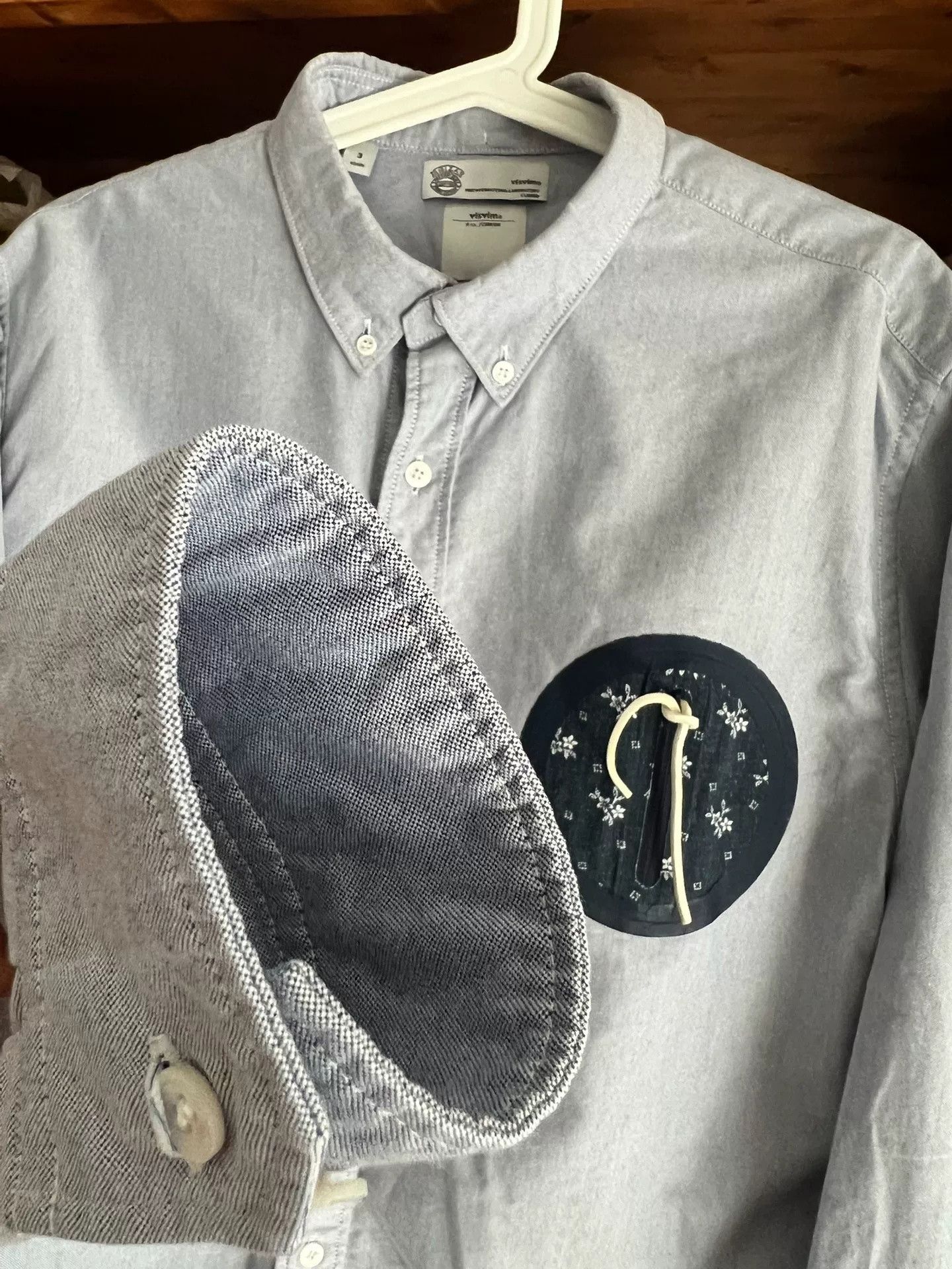 Visvim visvim 2012 GIZA Cotton Long-Sleeve Shirt Size US L / EU 52-54 / 3 - 4 Thumbnail