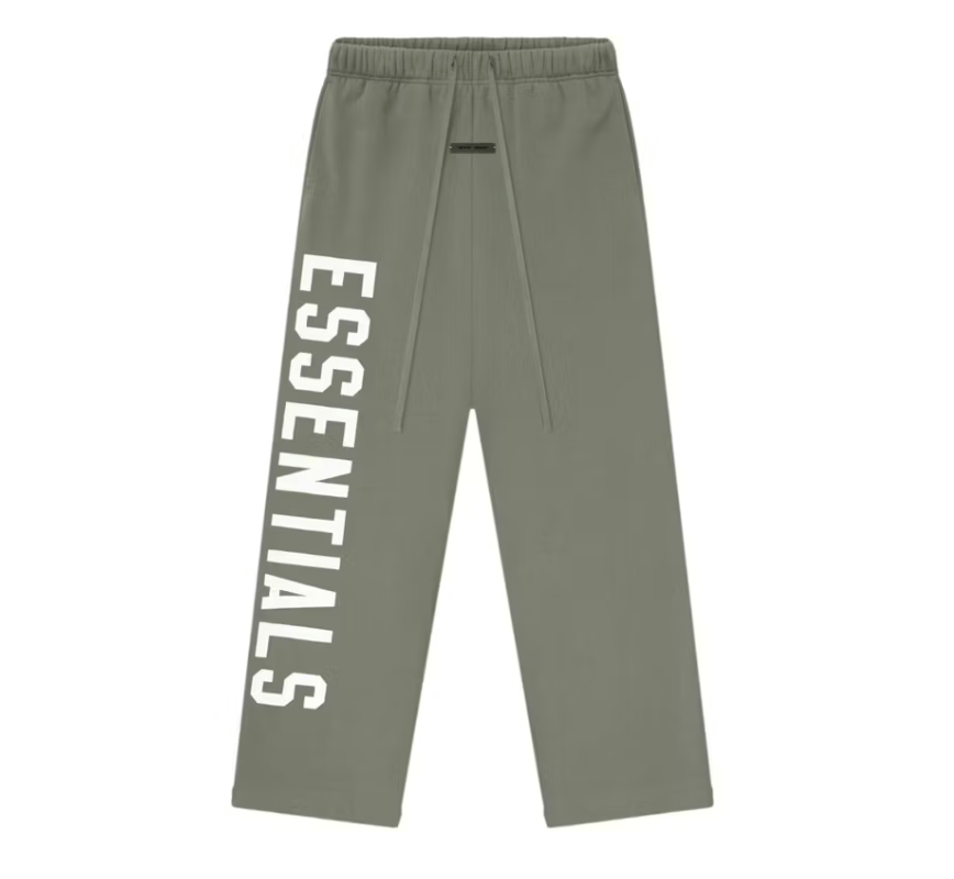 Fear of God Fear of God Essentials Lounge Fleece Sweatpant Moss Size S Size US 32 / EU 48 - 1 Thumbnail