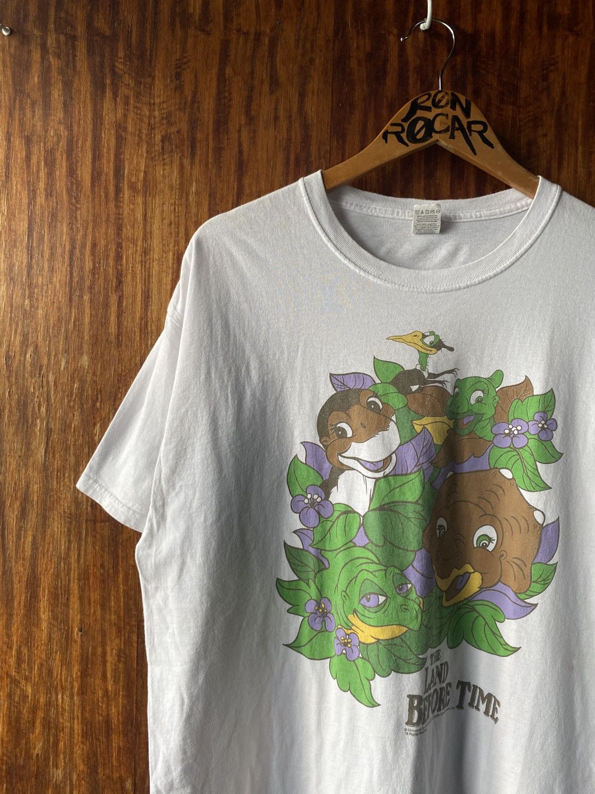 Vintage LAND BEFORE TIME MOVIE TEE Size US XL / EU 56 / 4 - 2 Thumbnail