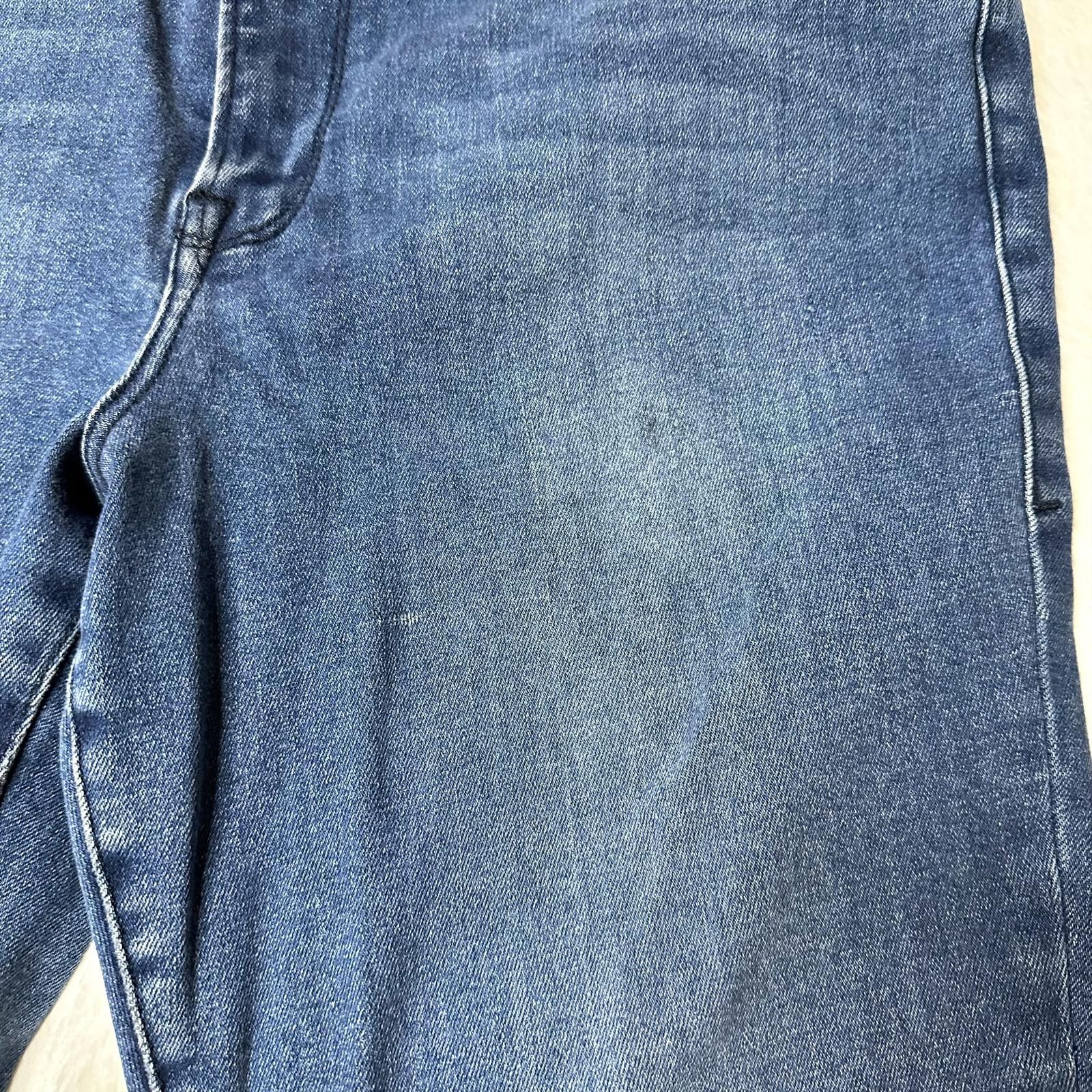 Good American Good American Women's Distressed Skinny Jeans Blue 14/16 Size 36" / US 14 / IT 50 - 4 Thumbnail