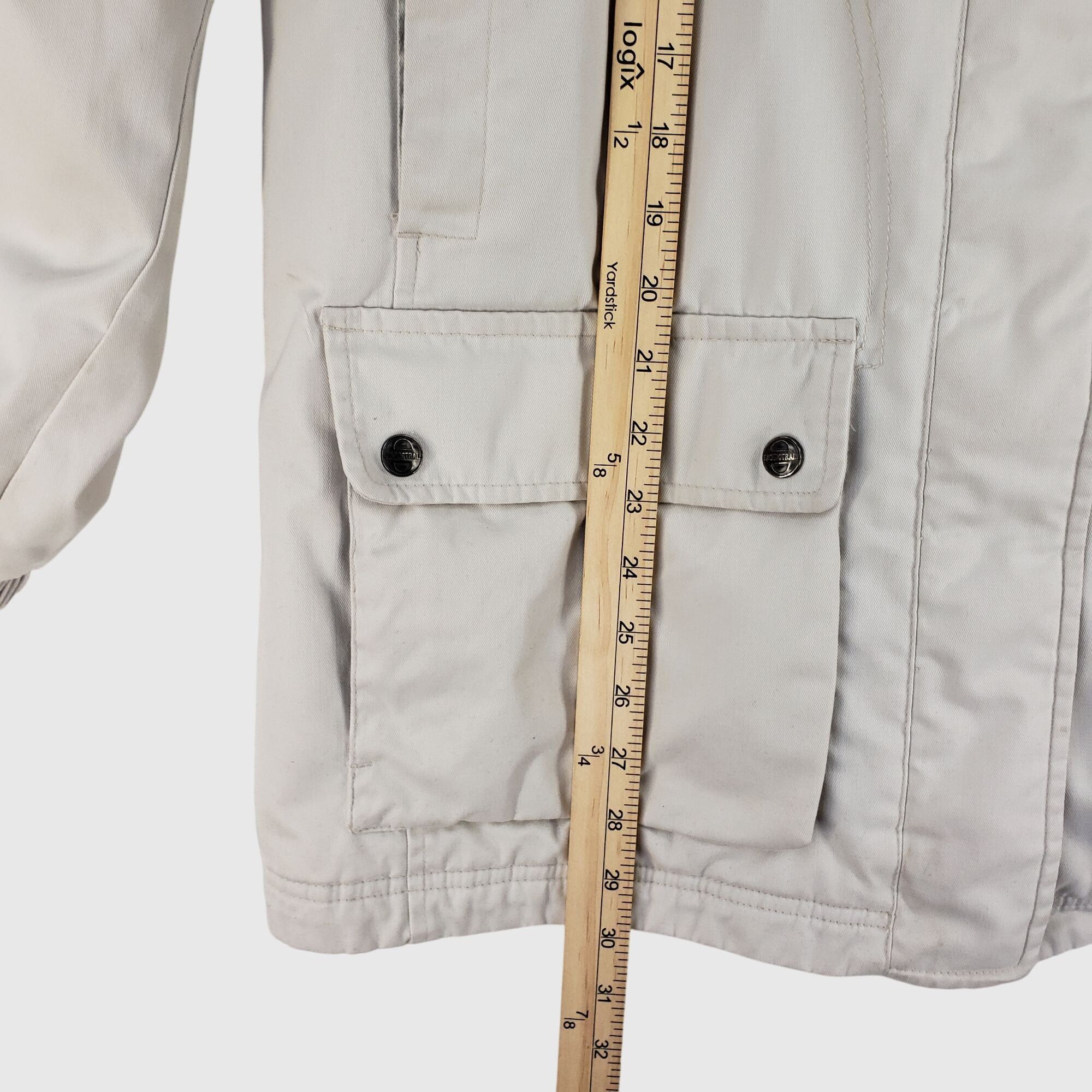 Pacific Trail Pacific Trail Beige/White Fleece Plaid Lined Jacket Womes M Size M / US 6-8 / IT 42-44 - 8 Thumbnail