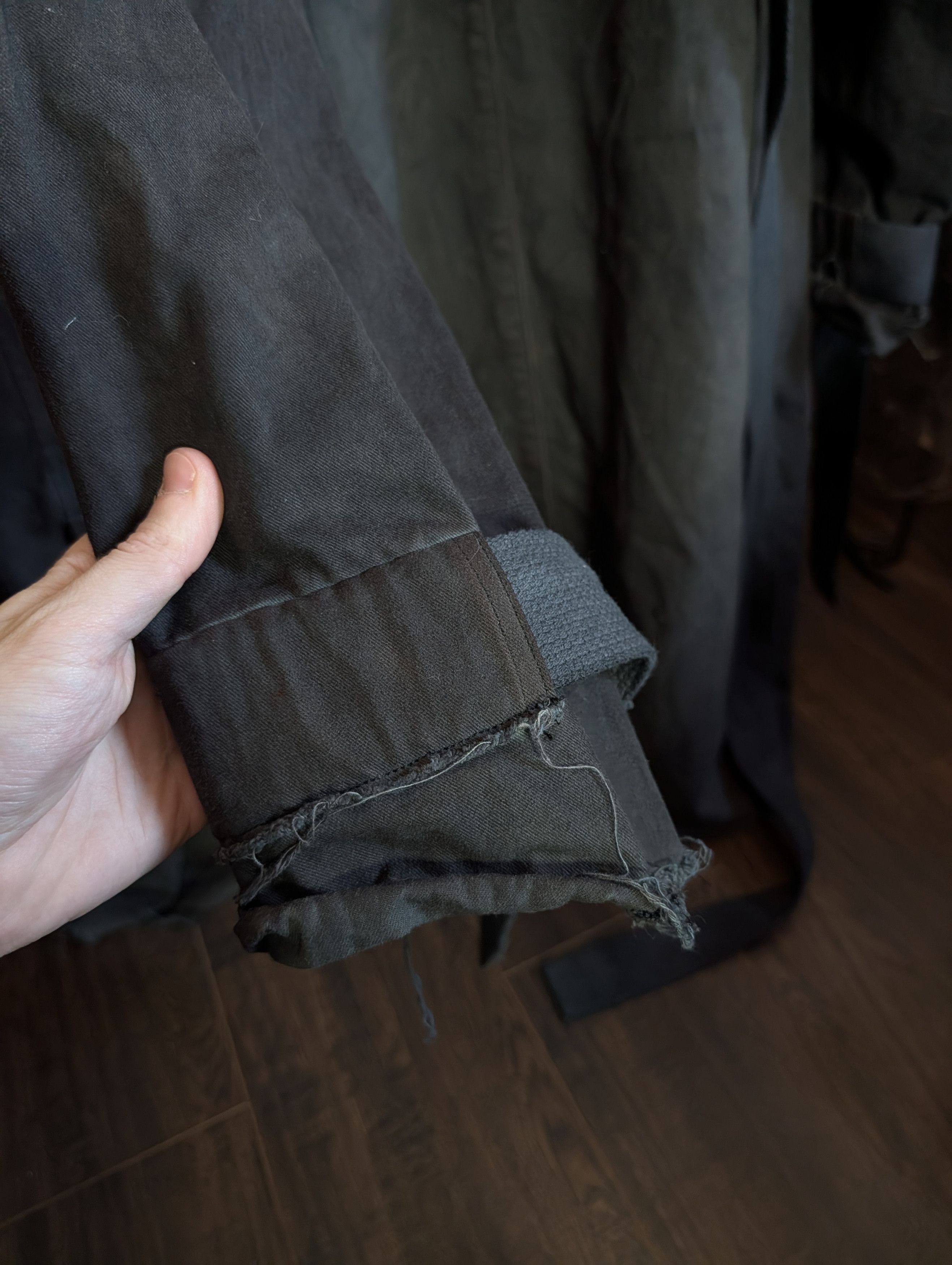 Zam Barrett BEAST COAT Black Garment Dyed Cotton Corduroy Trim Size US M / EU 48-50 / 2 - 11 Thumbnail
