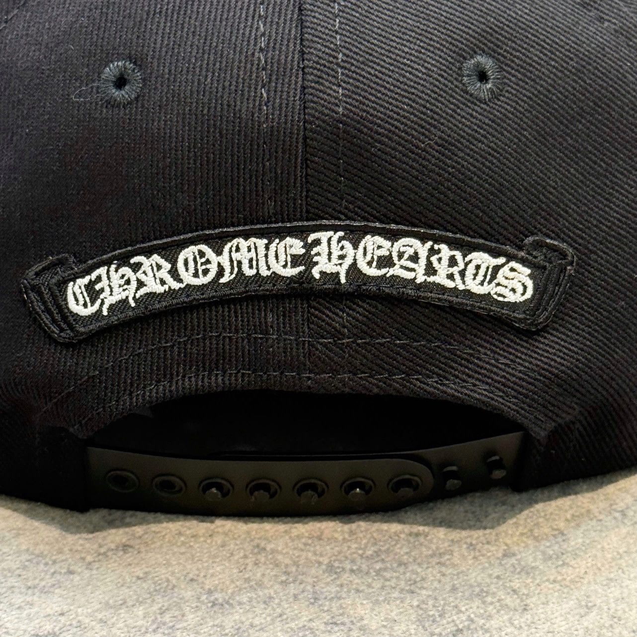 Chrome Hearts Chrome Hearts Vertical Logo Hat Black denim Size ONE SIZE - 5 Thumbnail