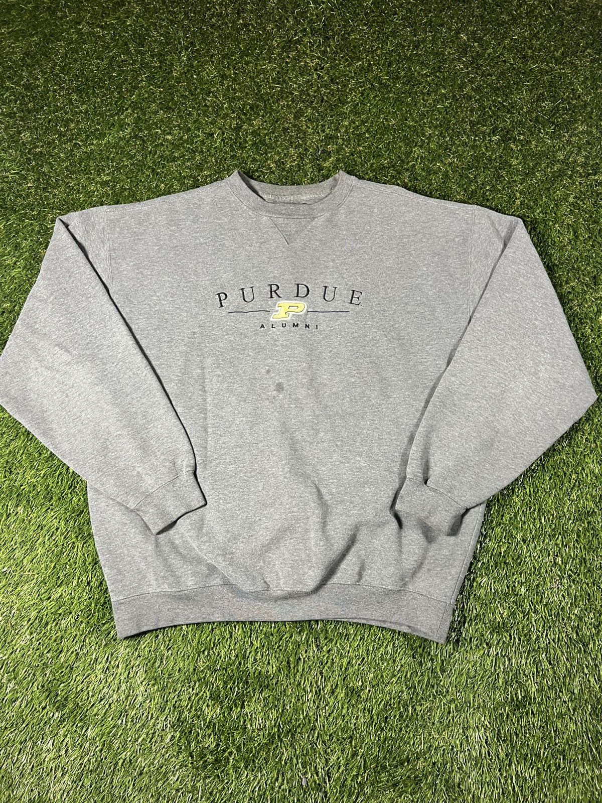 NCAA Vintage 90s Purdue University Boilermakers Fall Crewneck Size US L / EU 52-54 / 3 - 1 Thumbnail