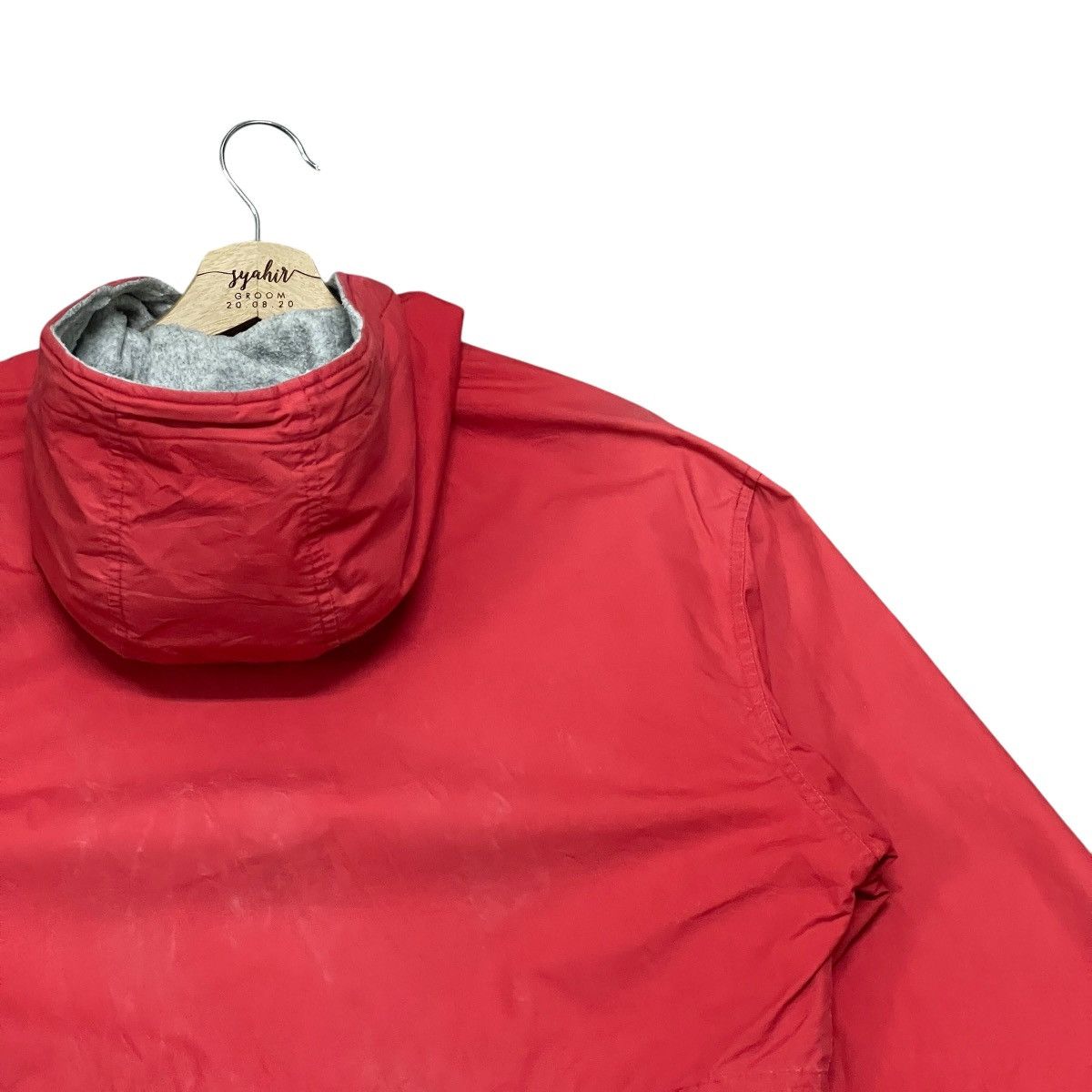 Polo Ralph Lauren Vintage 90s Polo Ralph Lauren Red Hooded Windbreaker Jacket Size US L / EU 52-54 / 3 - 14 Thumbnail