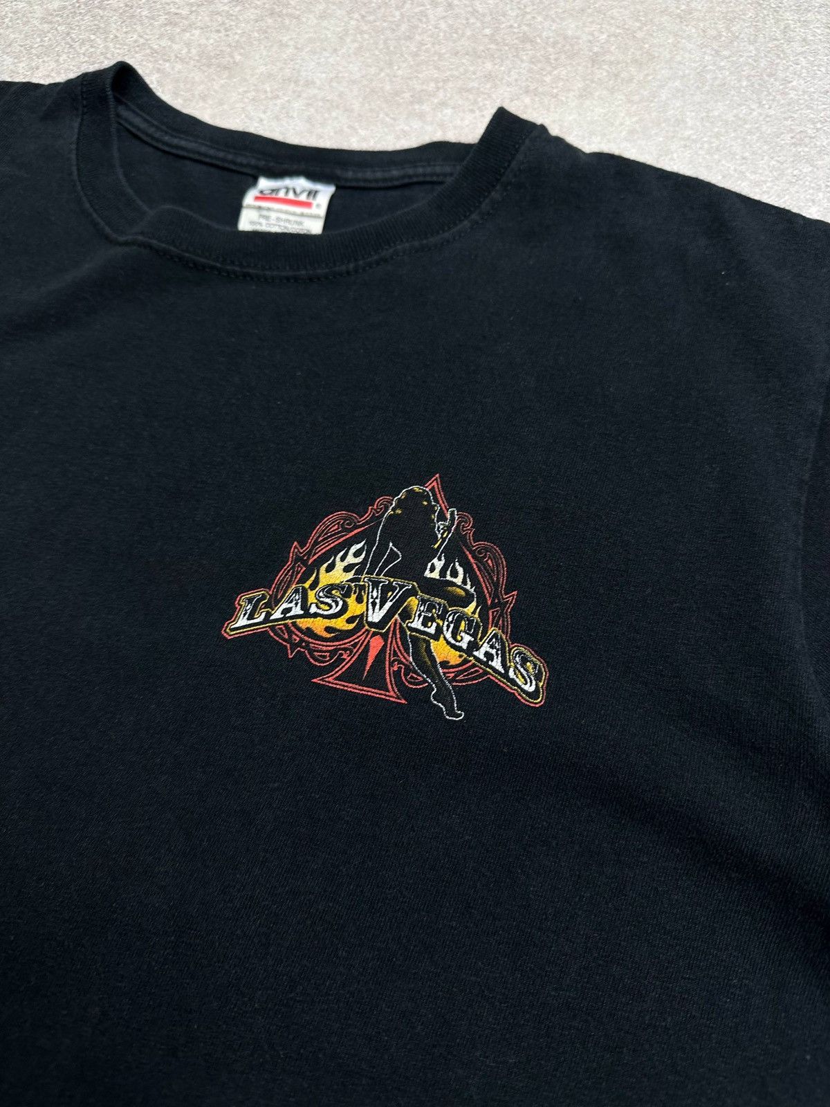 Vintage Vintage Las Vegas Black T-shirt Rare M Size US M / EU 48-50 / 2 - 5 Thumbnail
