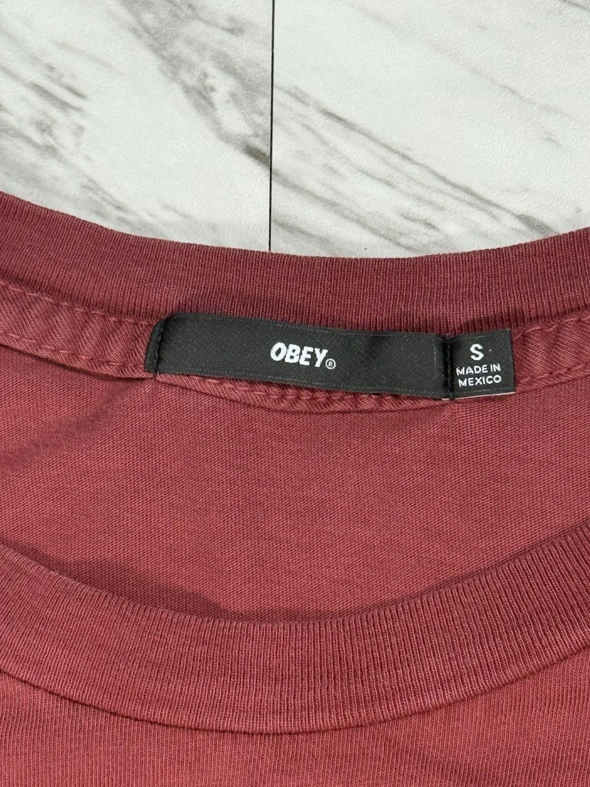 Obey Obey Eagle Crest Black Graphic Tee Size:S, Streetwear #8 Size US S / EU 44-46 / 1 - 4 Thumbnail