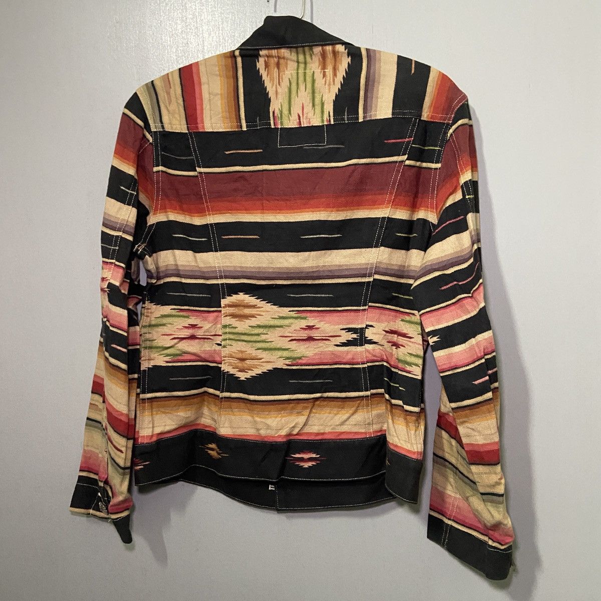 Hypebeast × Japanese Brand × Nicole Club NCFM Nicole Club For Men Navajo Jacket by Kagumi Sasaki Size US S / EU 44-46 / 1 - 4 Thumbnail