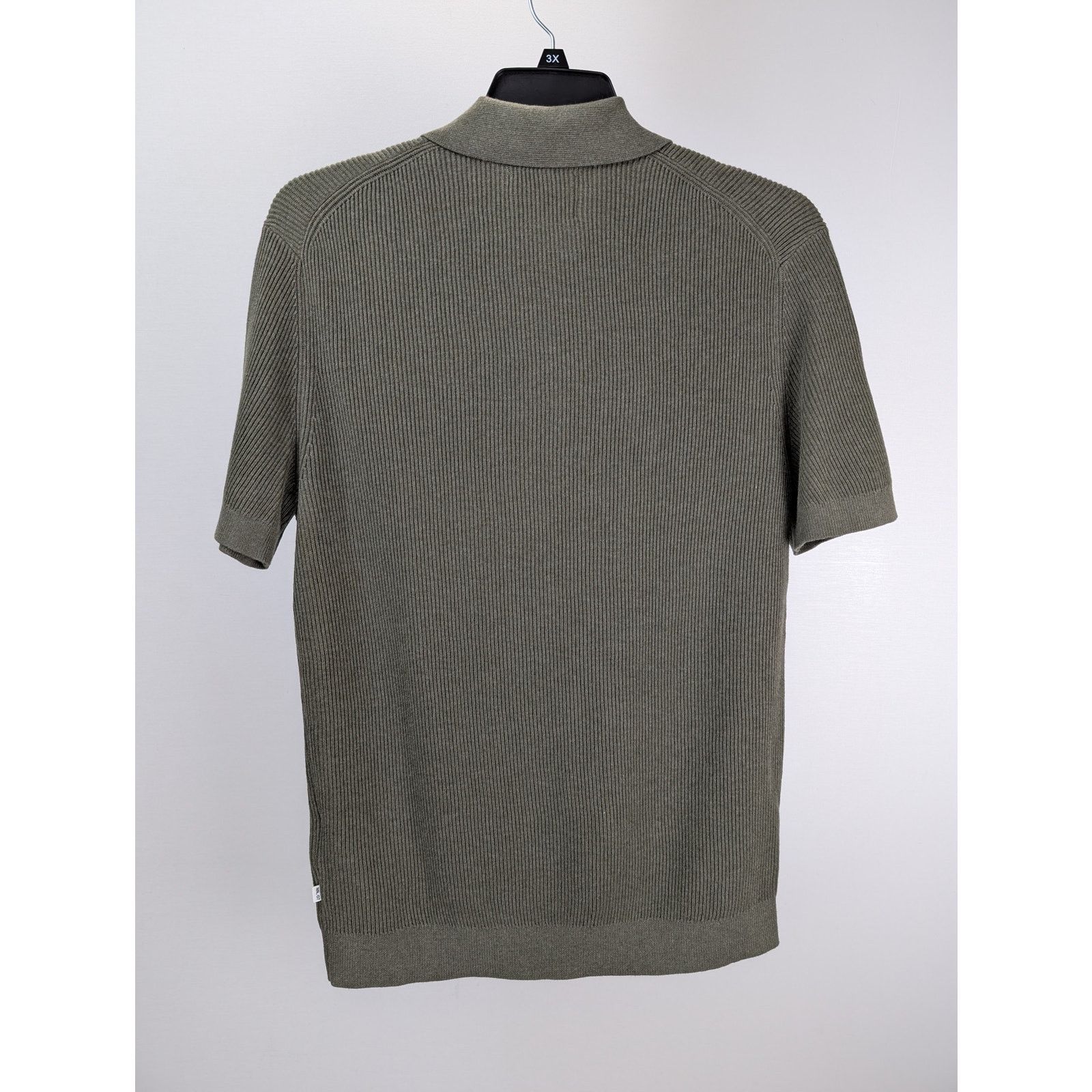 NN07 o1rshd1 CC20 Zipper Polo Shirt in Green Size US M / EU 48-50 / 2 - 11 Thumbnail