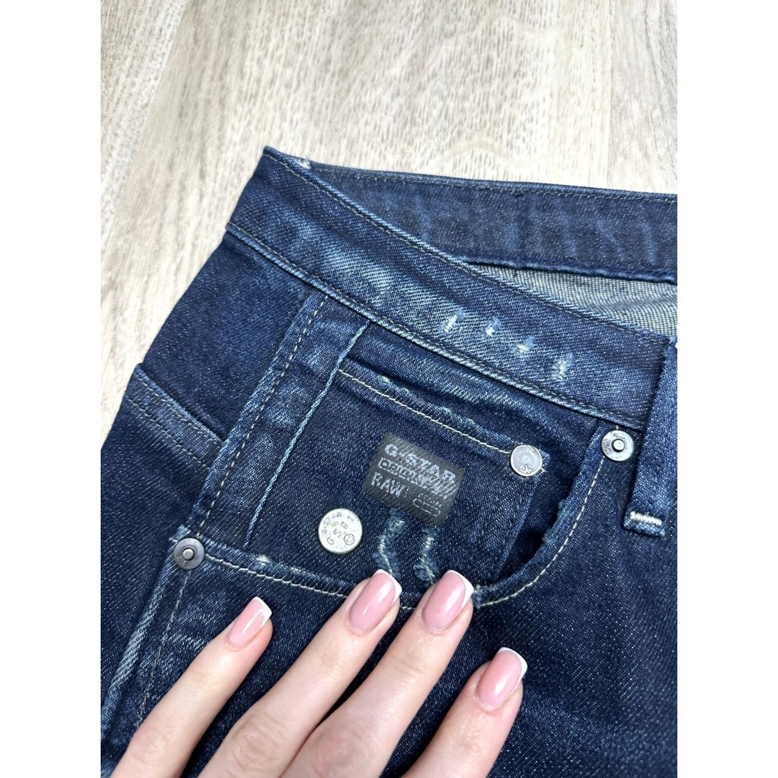 G-Star G-Star Arc Jeans Womens Kate Tapered Denim Pants Size 25 Blue Slim Regular Cotton Denim 3D Arc Size 42" / US 20 - 3 Thumbnail