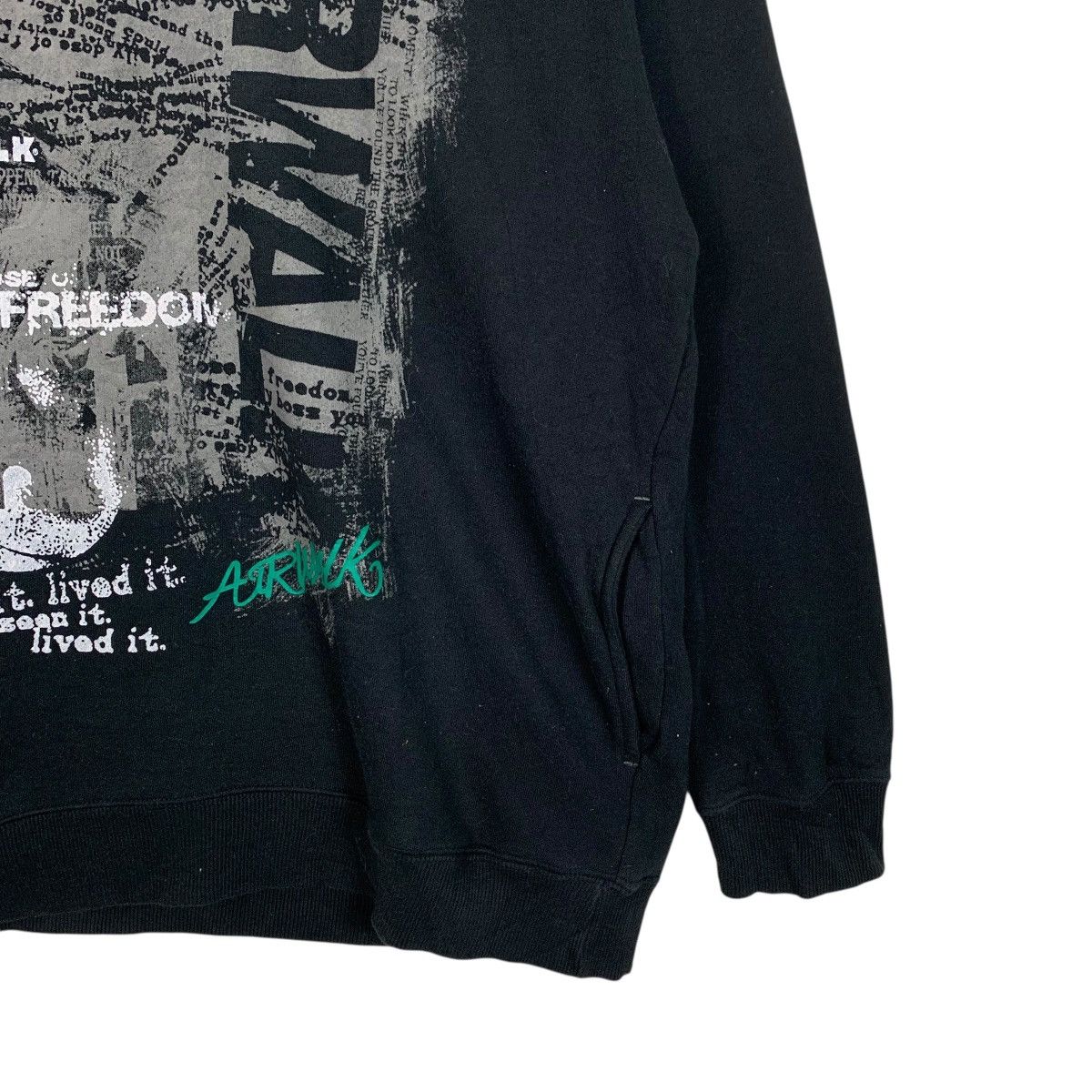 Airwalk AIRWALK Big Logo Pullover Hoodie Sweatshirt #3637-C166 Size US XL / EU 56 / 4 - 6 Thumbnail