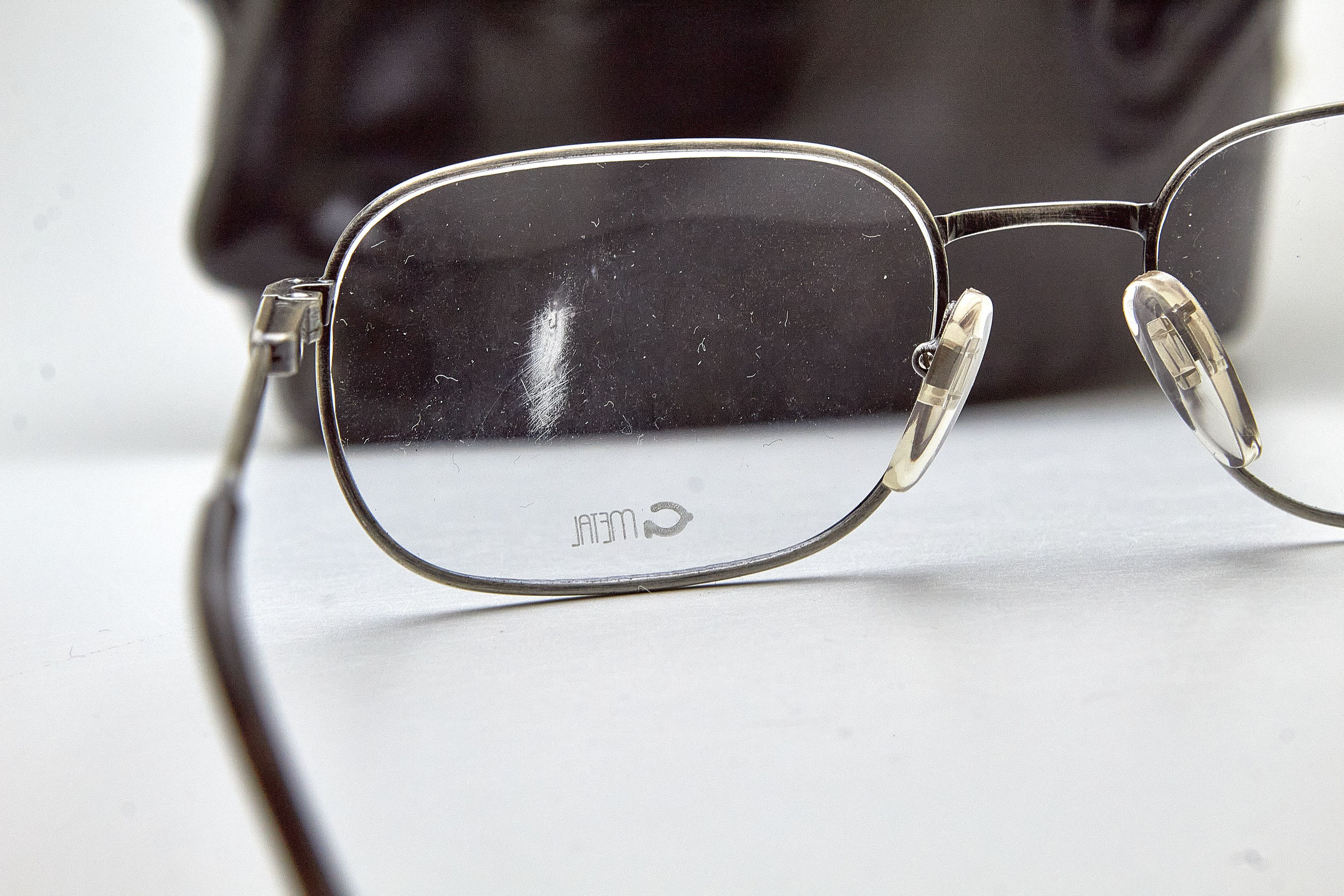Vintage Old Money GRASSET Brushed Silver Rectangular Quiet Lux Specs Size ONE SIZE - 9 Thumbnail