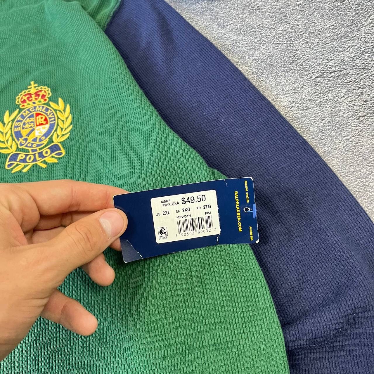 Polo Ralph Lauren New With Tag Polo Raplh Lauren Sweater Crew Neck Pullover Size US XXL / EU 58 / 5 - 8 Thumbnail