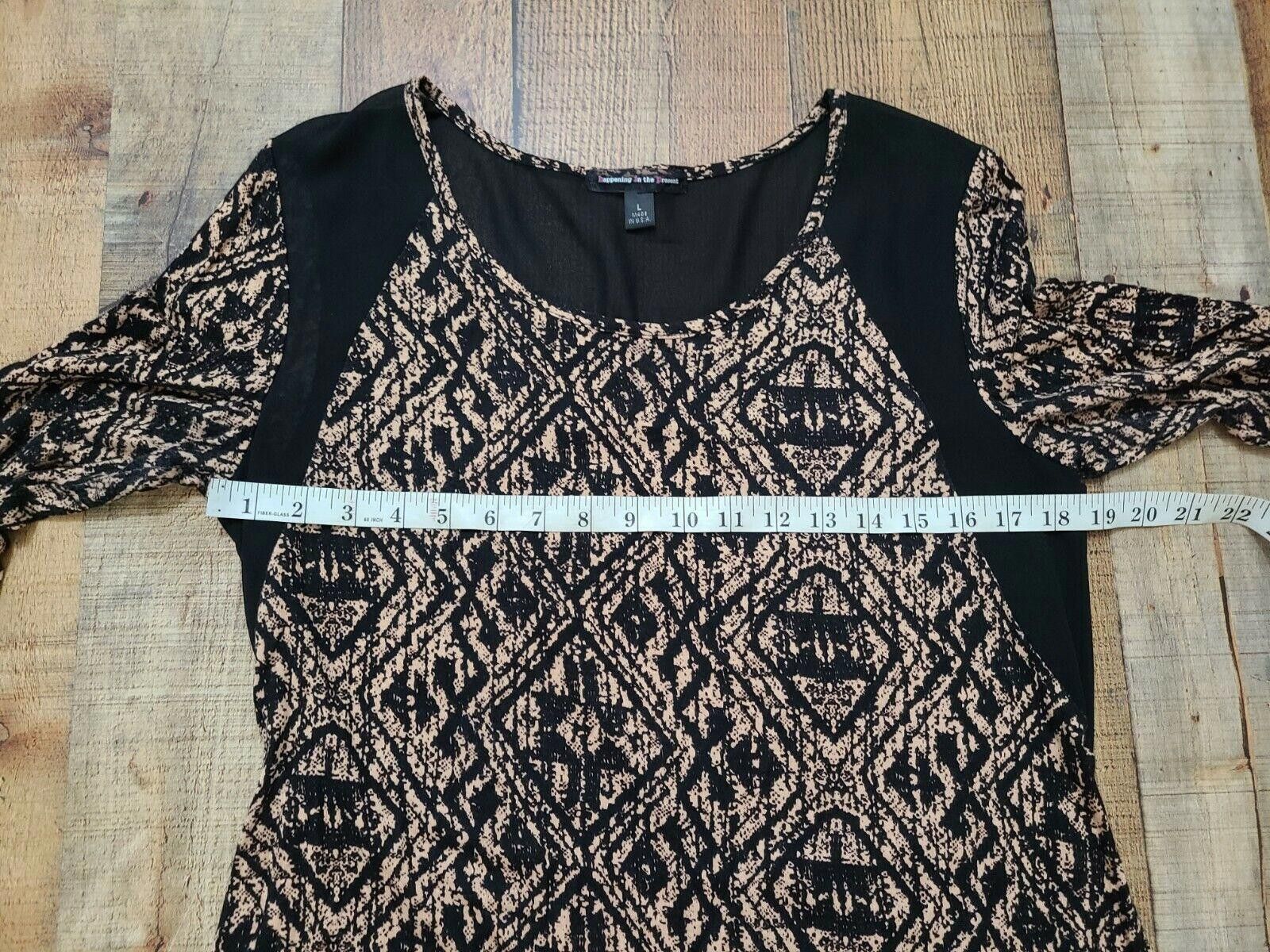 Designer Happening In The Present Top Large Geometric Long sheer Size L / US 10 / IT 46 - 5 Thumbnail