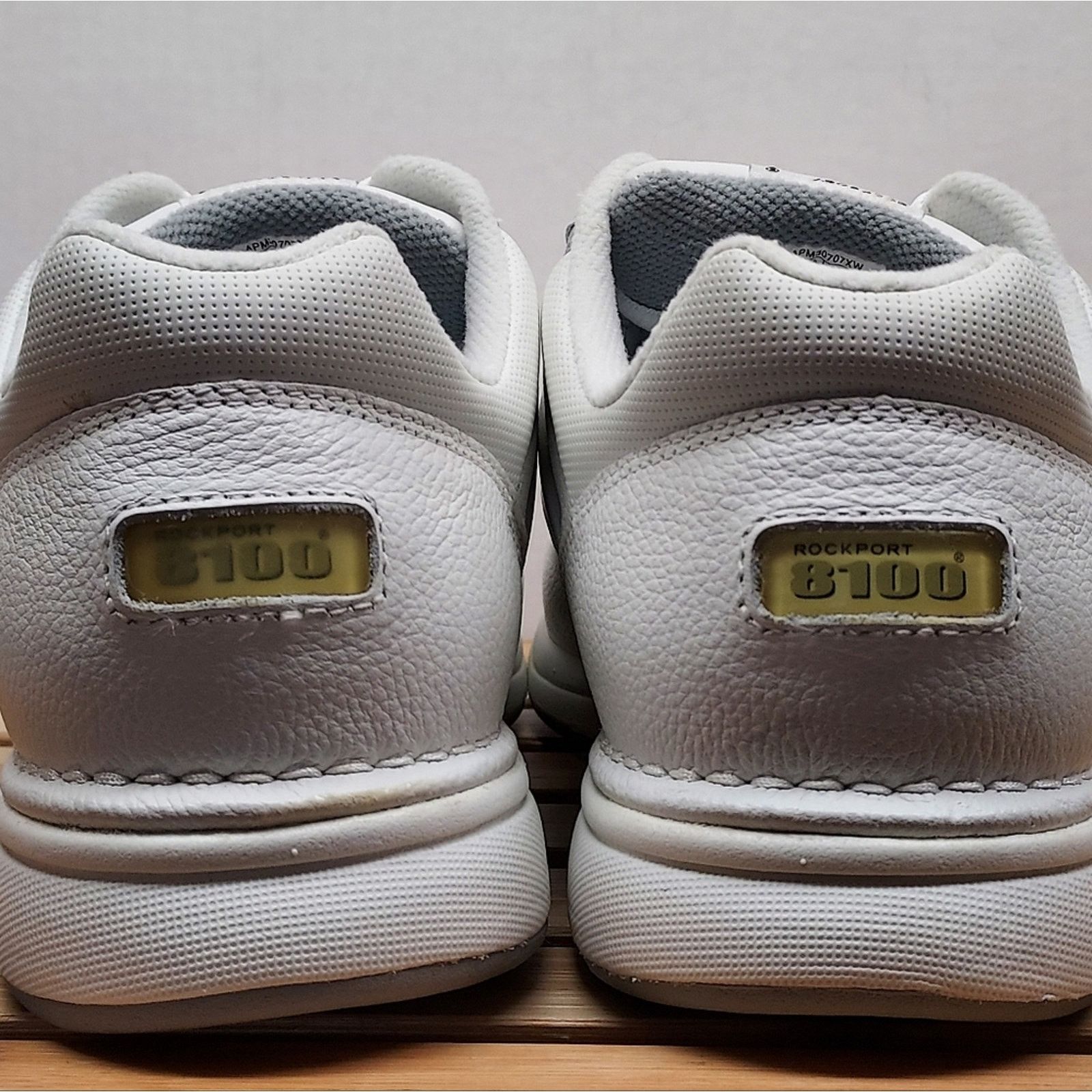 Rockport Rockport Mens | White | Leather 8100 Prowalker Shoes Size 11 Size US 11 / EU 44 - 7 Thumbnail
