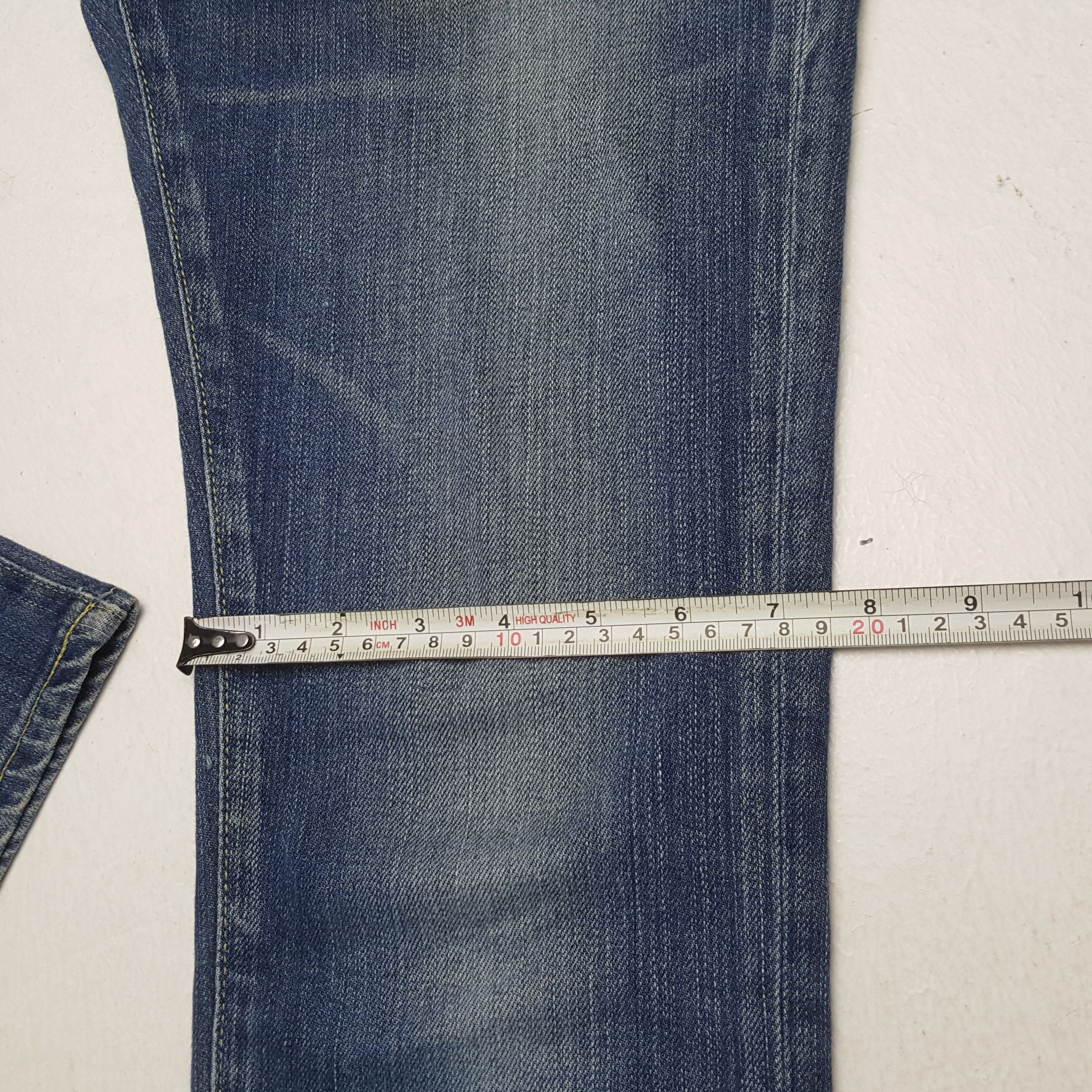 Hysteric Glamour × Japanese Brand × Vintage HYSTERIC GLAMOUR Japanese Brand Custom Art Jeans Size 31" - 10 Thumbnail