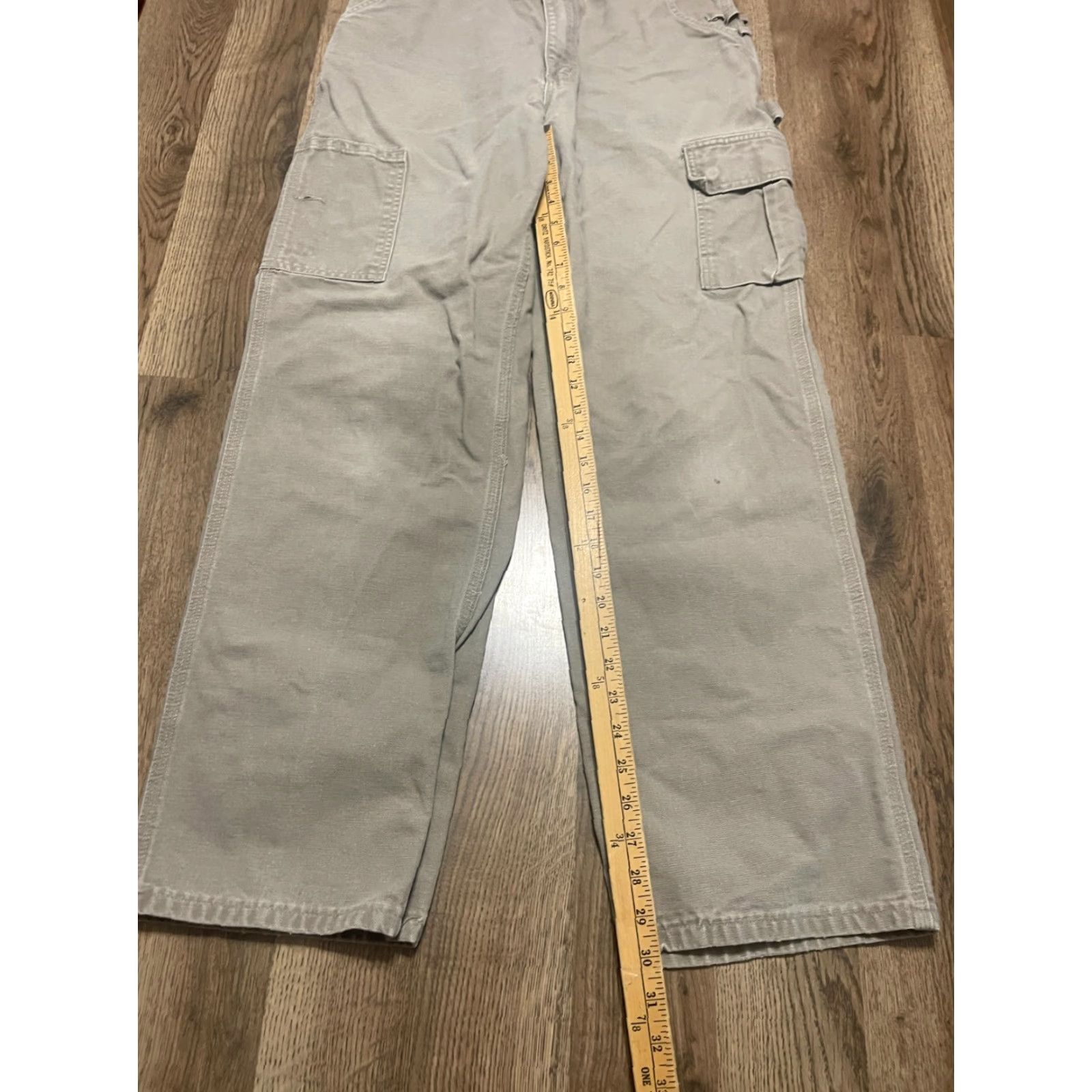 Carhartt VINTAGE Carhartt Pants Mens 33 Brown Cargo Pants Pockets Regular 30.5in Inseam Navy? Size US 33 - 7 Thumbnail