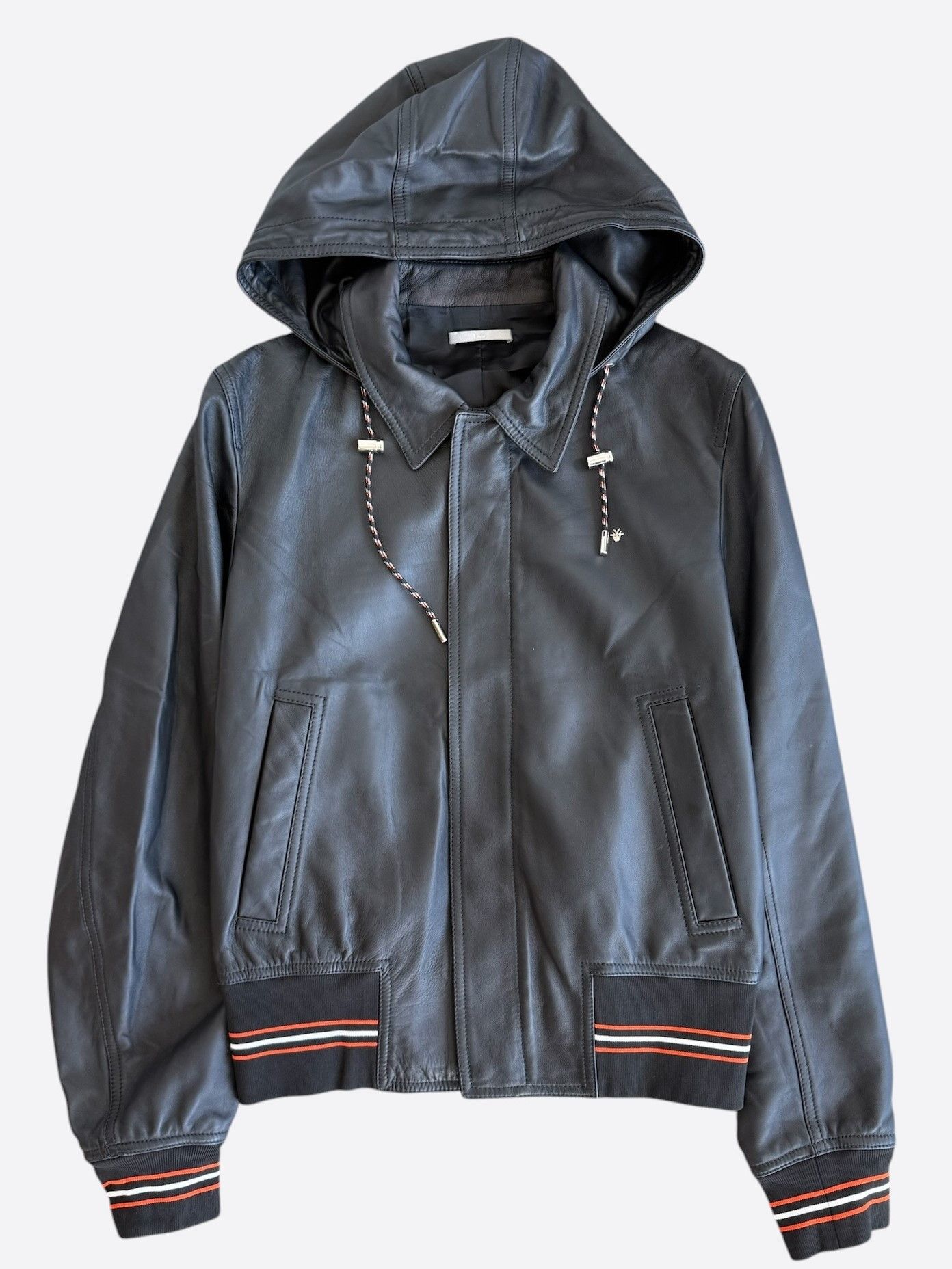 Dior × Hedi Slimane Dior Homme AW07 “navigate” sheared hooded